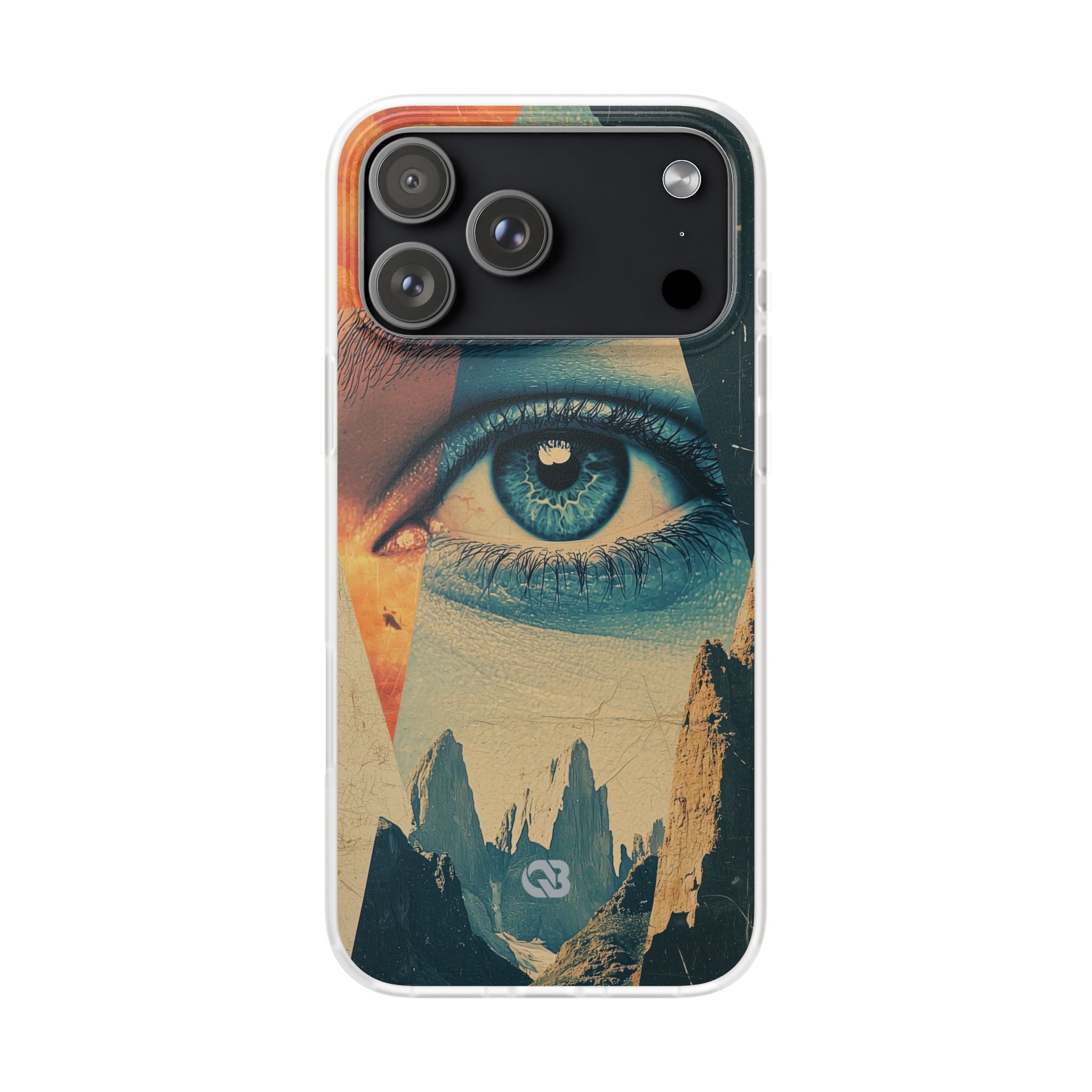 Fragmented Peak Gaze · Soft Phone Case for iPhone