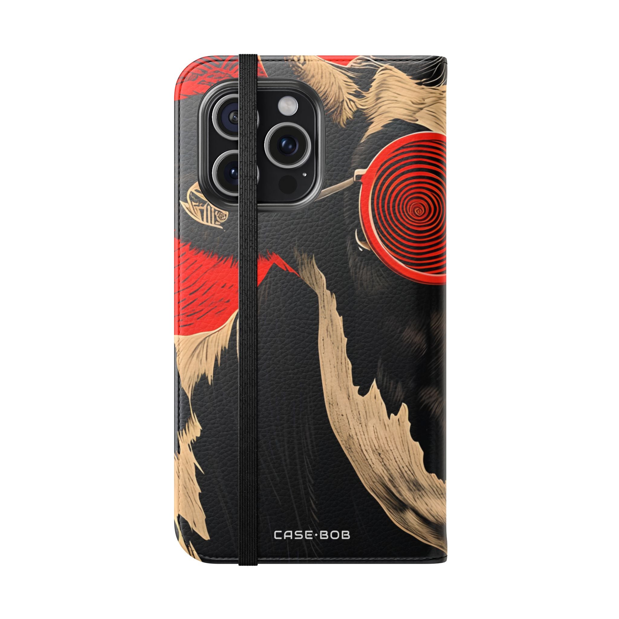 Spiral Cow Vision - iPhone 15 Pro Max Case - Wallet