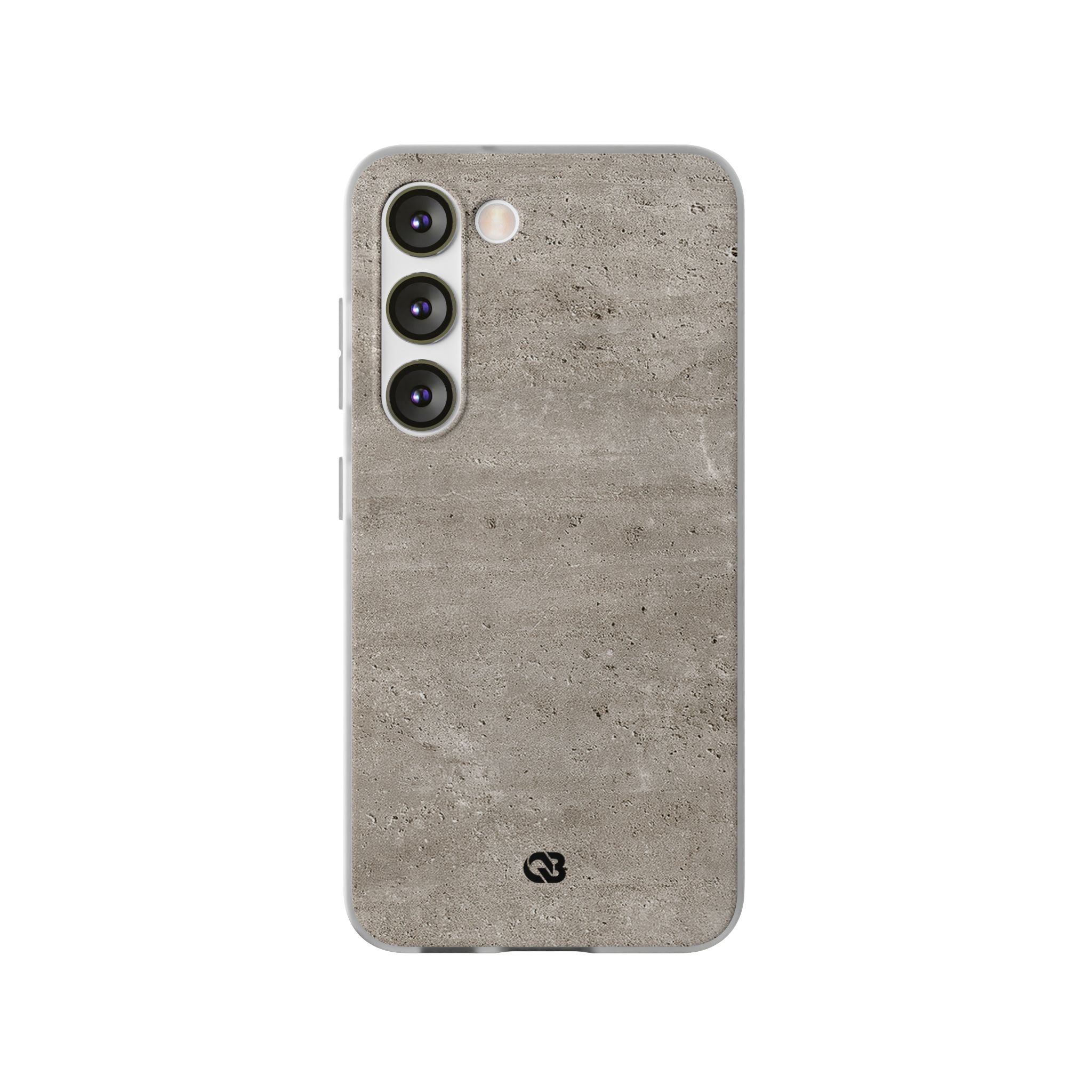 Grey Lite Phone Case for Samsung - Brutalist Stone Grit
