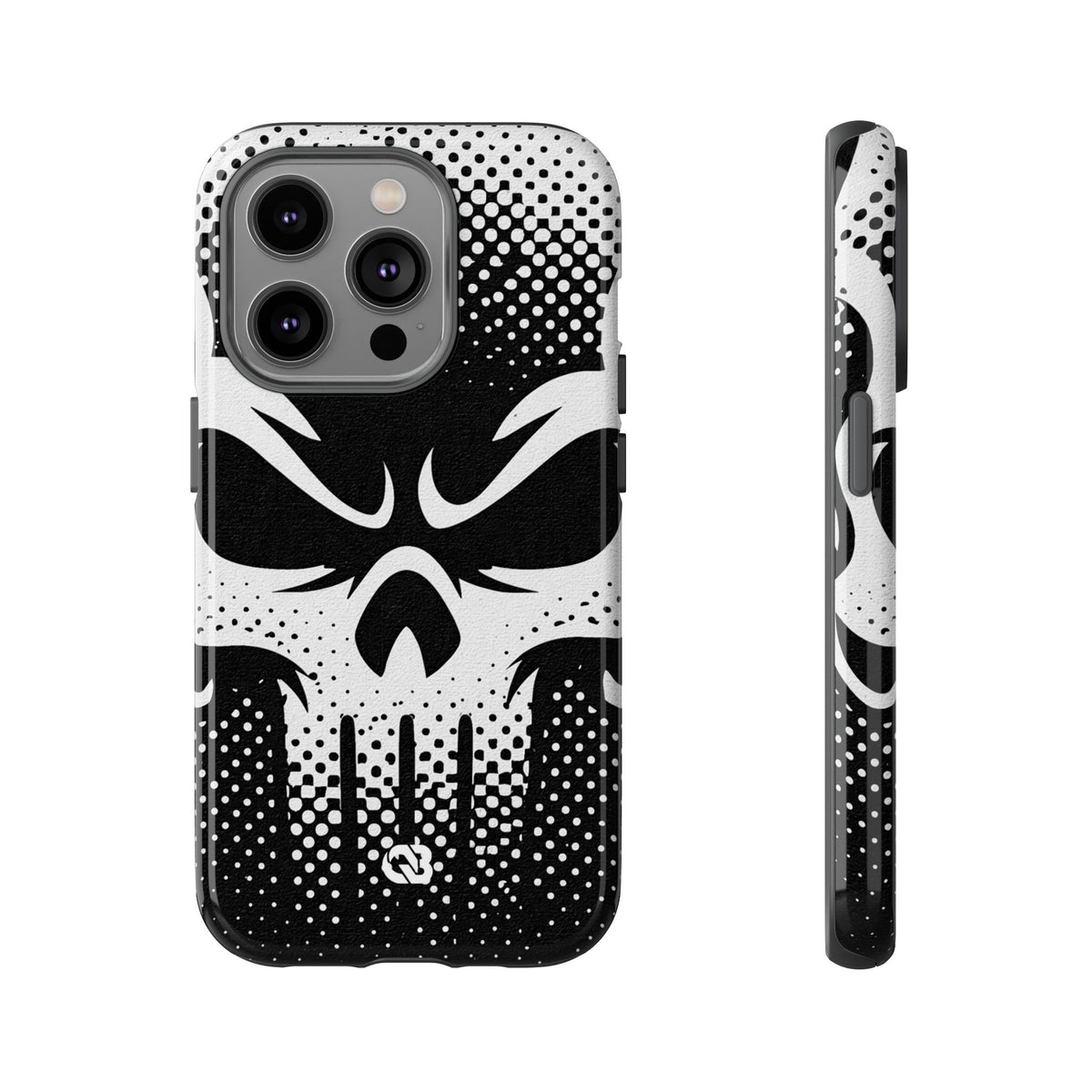 Phantom Halftone · Tough Phone Case for iPhone · Black