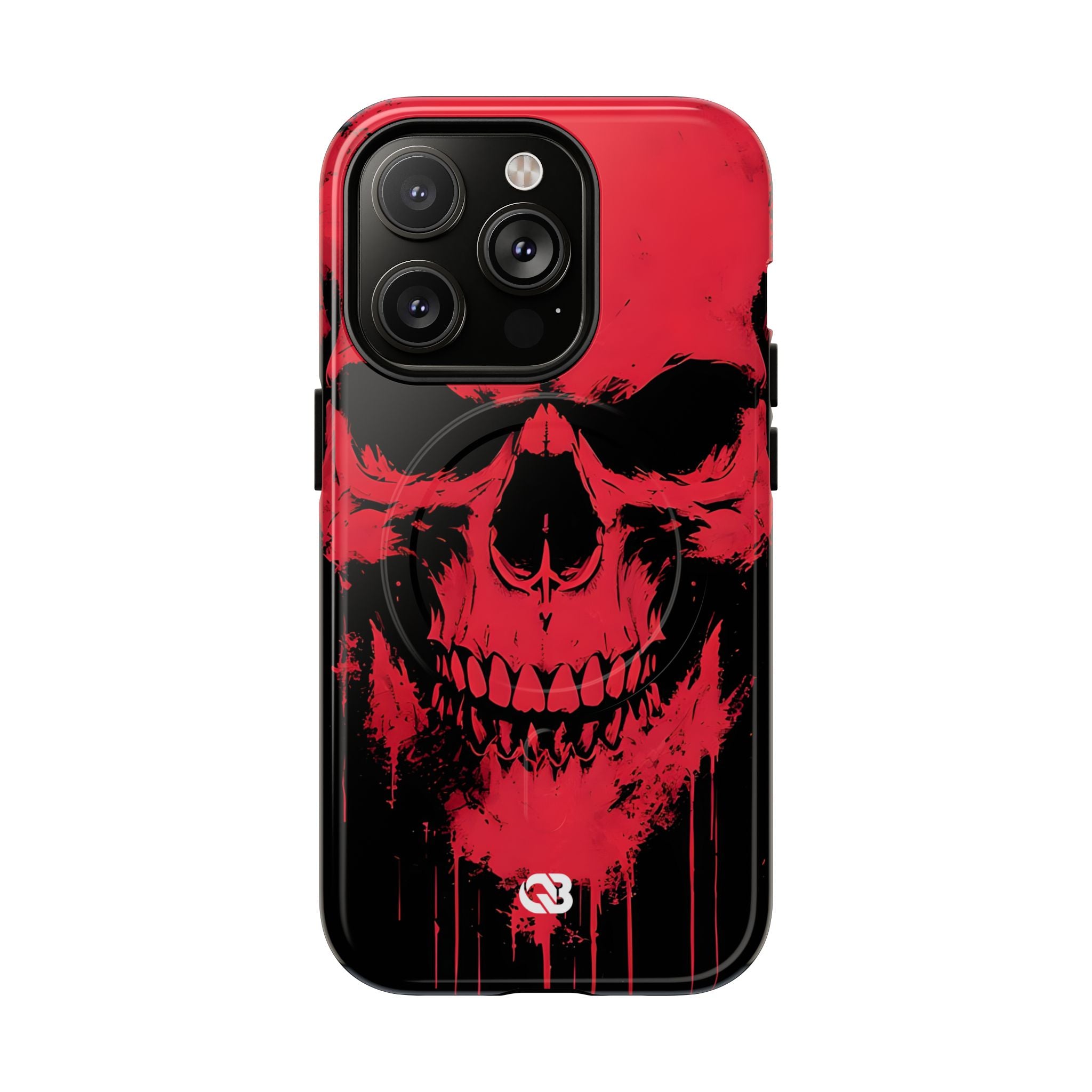 Crimson Street Skull · Tough+ Magsafe