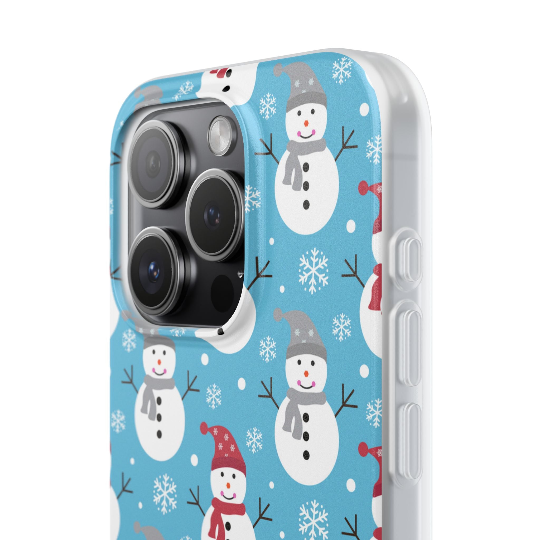 Snowman Parade iPhone 15 Pro Case - Soft