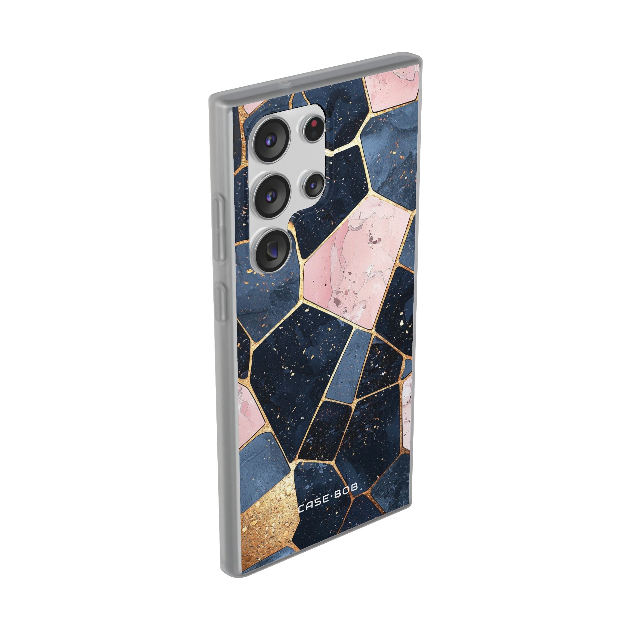 Gyllene Mosaik Samsung S23 Ultra Skal - Mjukt