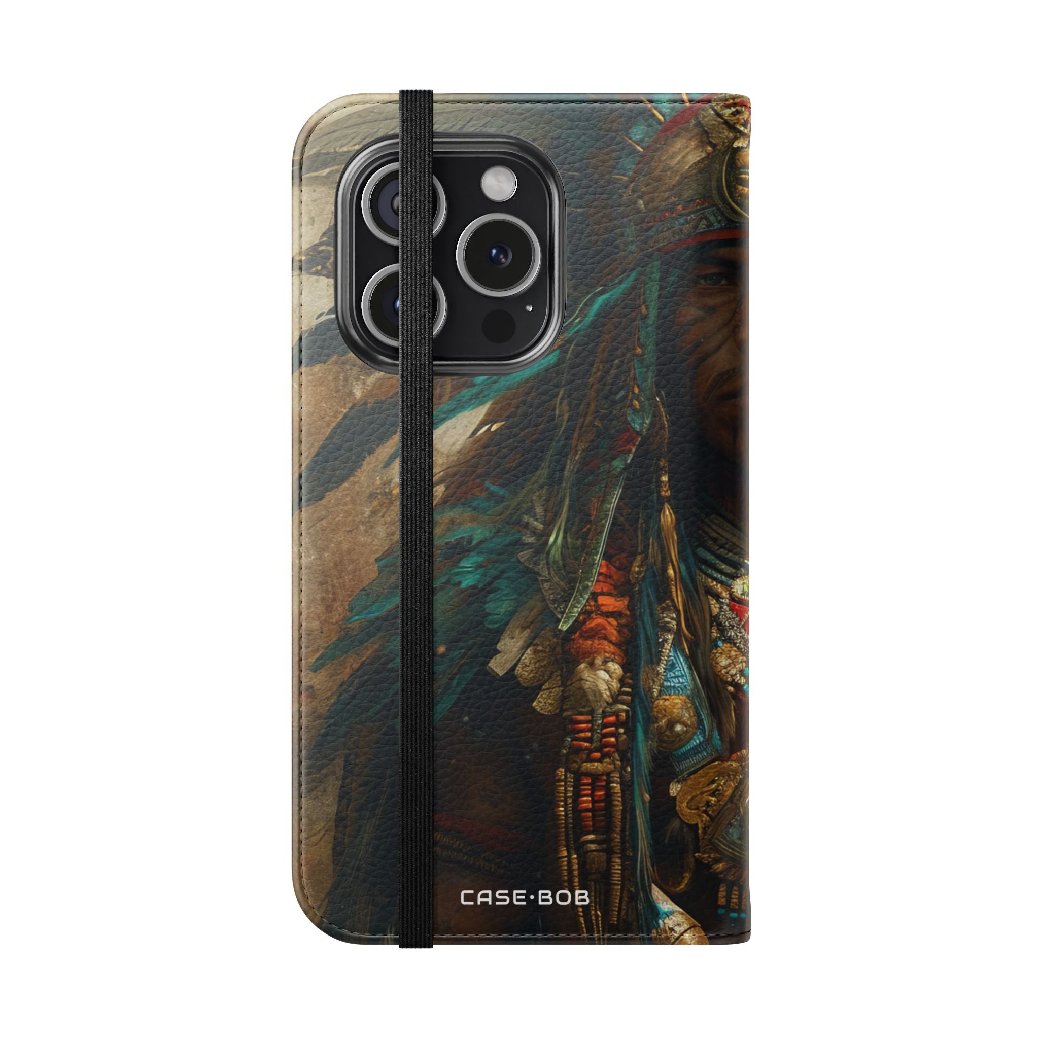 Feathered Sentinel - iPhone 15 Pro Case - Wallet