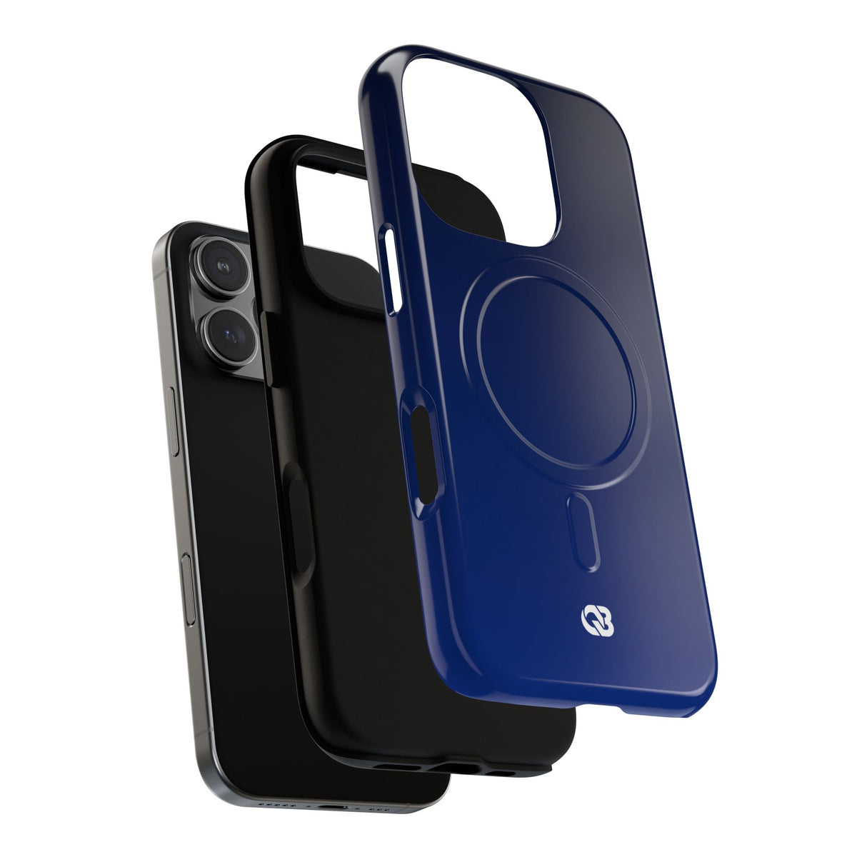 Midnight Cobalt Gradient · Tough 2.0 Magnetic Phone Case for iPhone · Blue