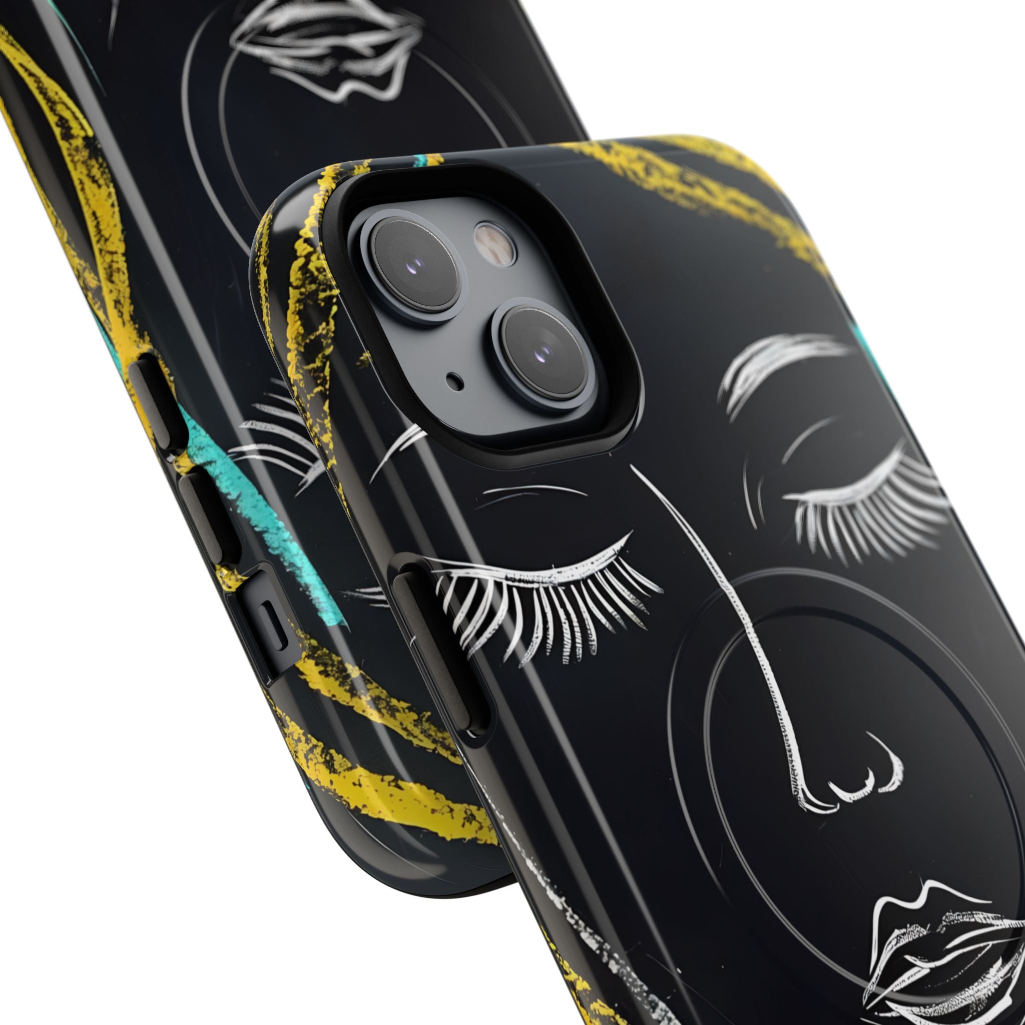 Obsidian Chalk Portrait · Tough+ Magsafe