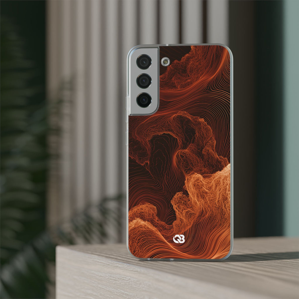Amber Filament · Lite Phone Case for Samsung · Orange
