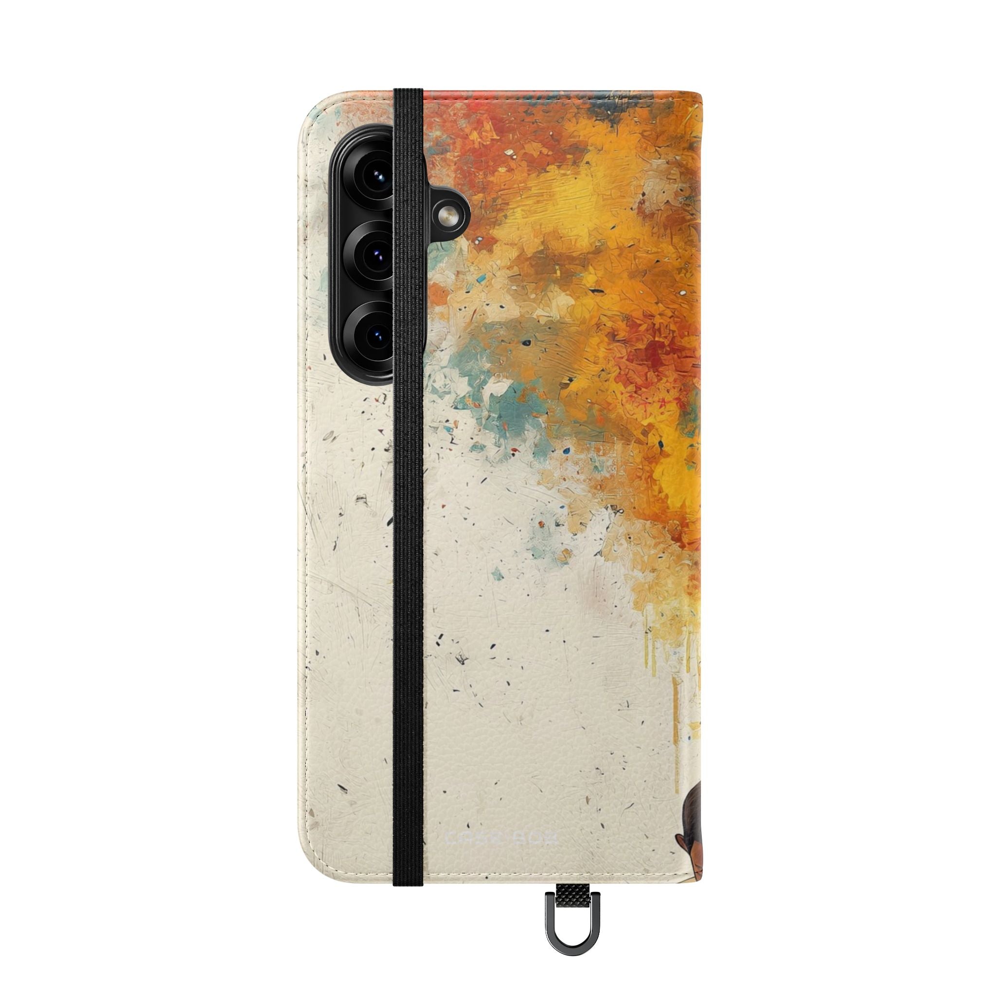 Meditative Ember - Samsung S25+ Case - Wallet