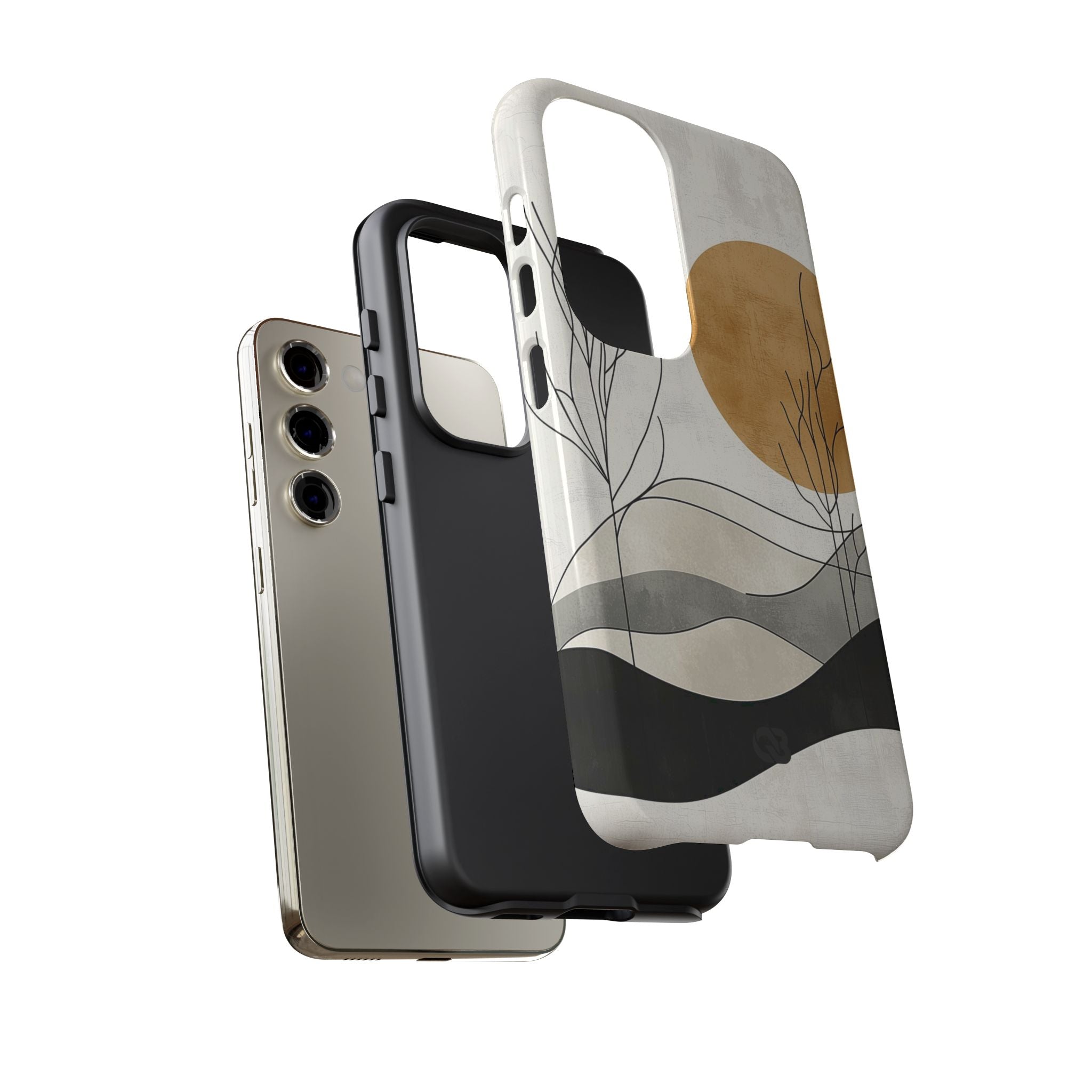 Burnt Horizon Lines · Custodia Tough per Samsung