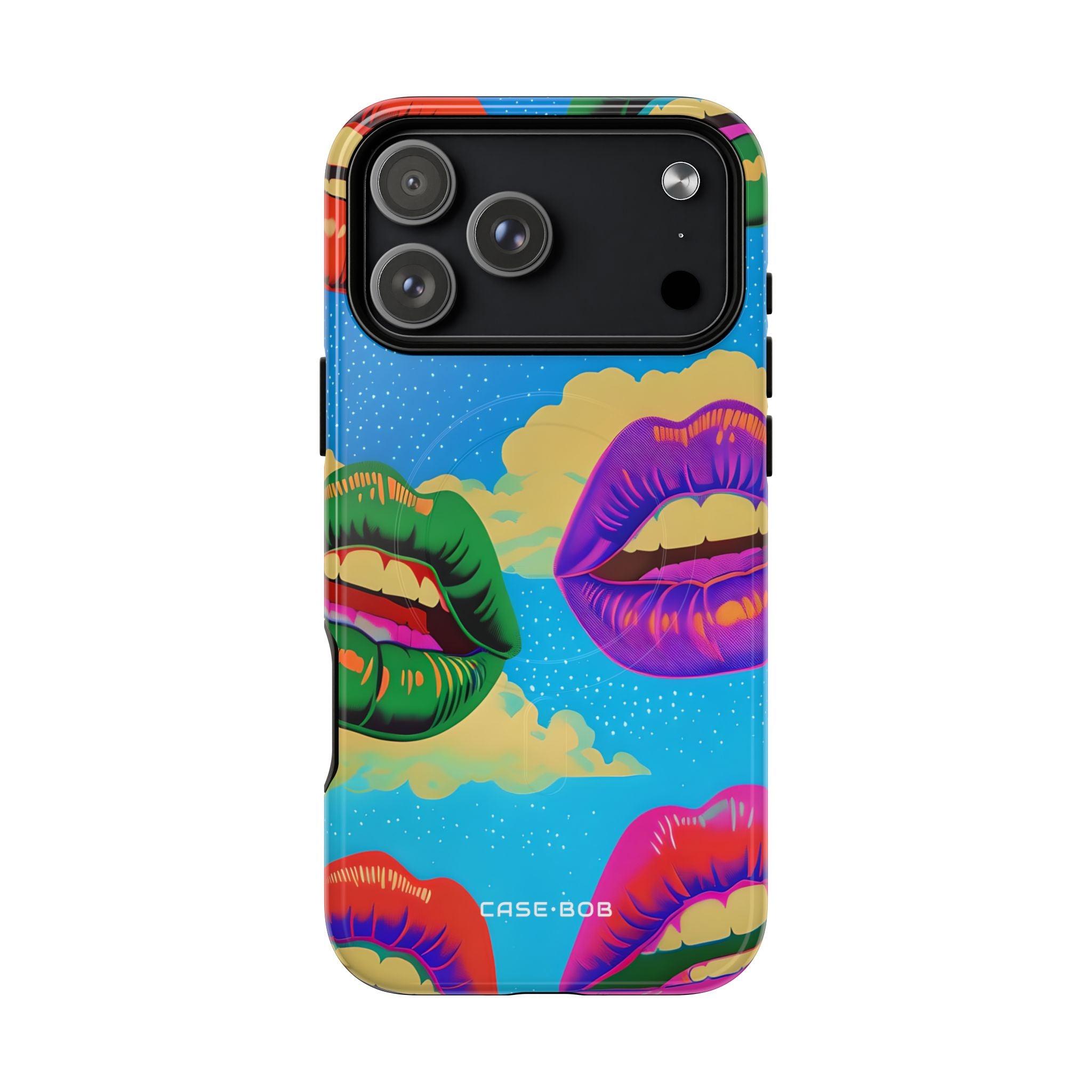 Colorful Lipscape iPhone 17 Pro Max Case - Tough+ - CASE•BOB