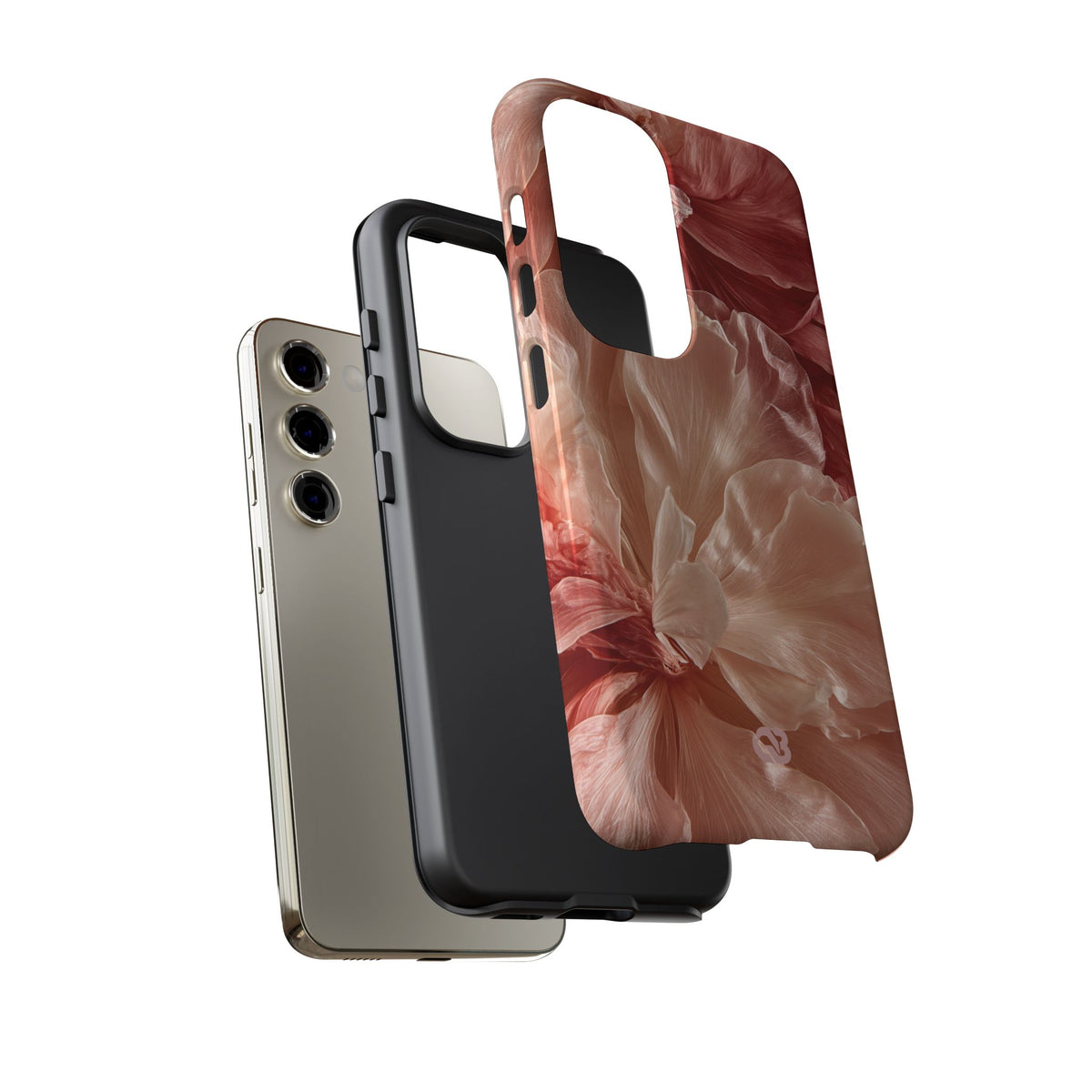 Blush Silk Bloom · Tough Phone Case for Samsung · Pink