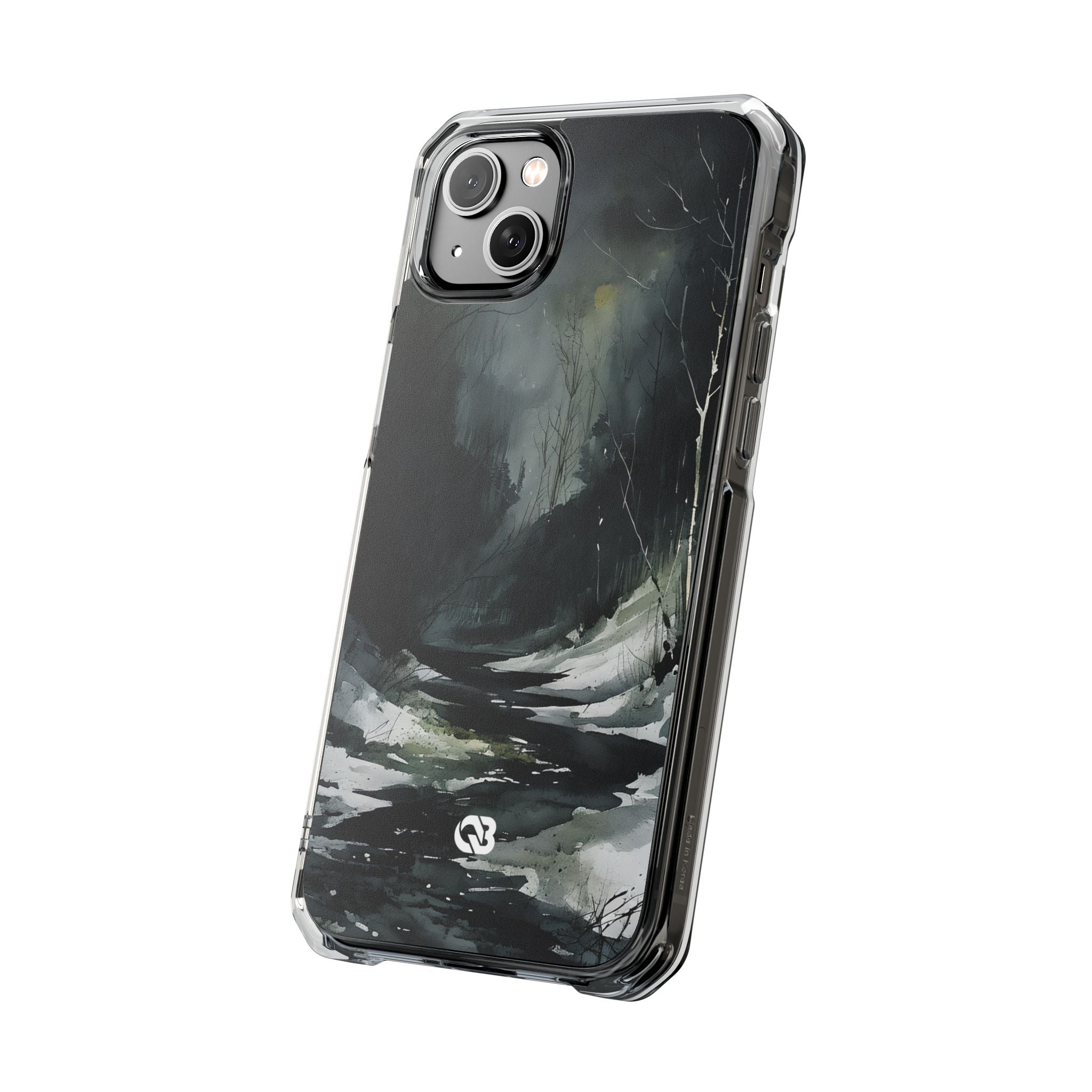 Midnight Winter Hollow · Impact Coque de téléphone pour iPhone · Magsafe
