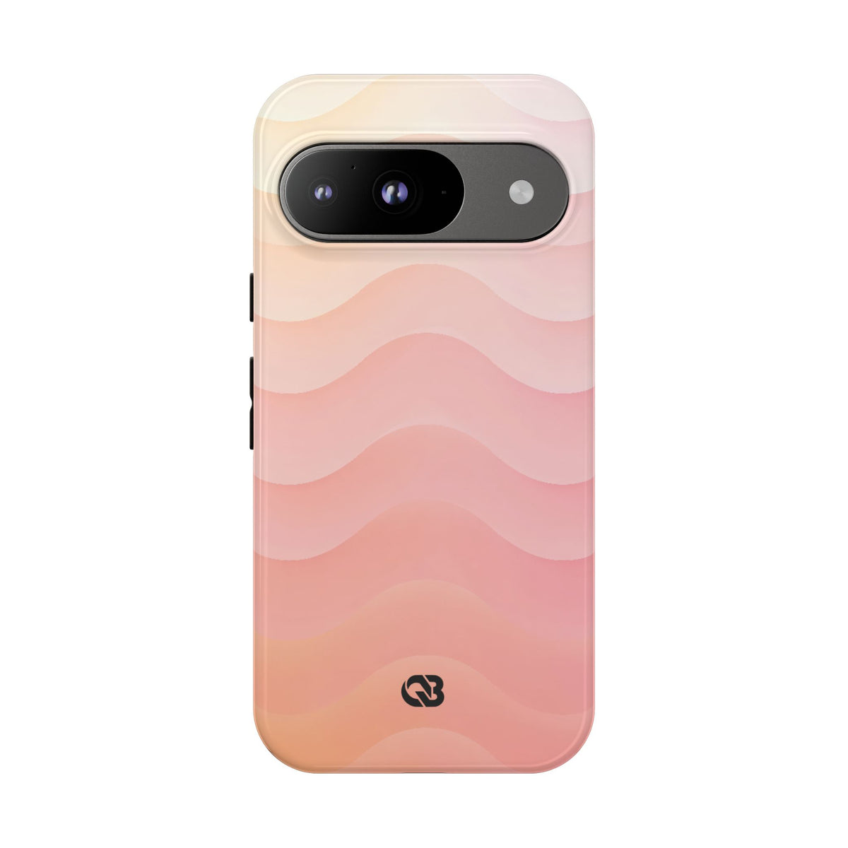 Blush Horizon Waves · Tough Phone Case for Pixel · Pink