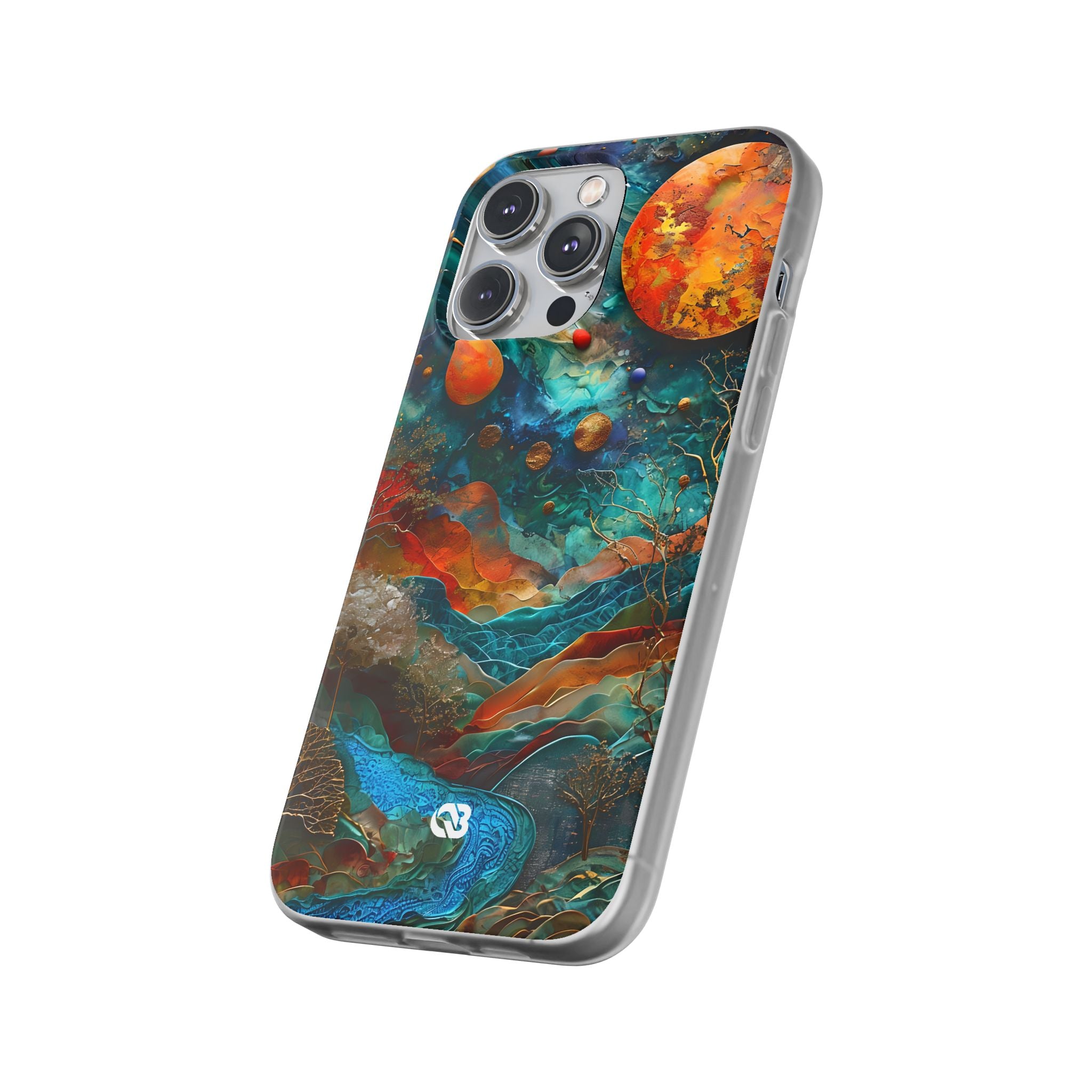 Copper Horizon Drift · Soft Mobilskal för iPhone