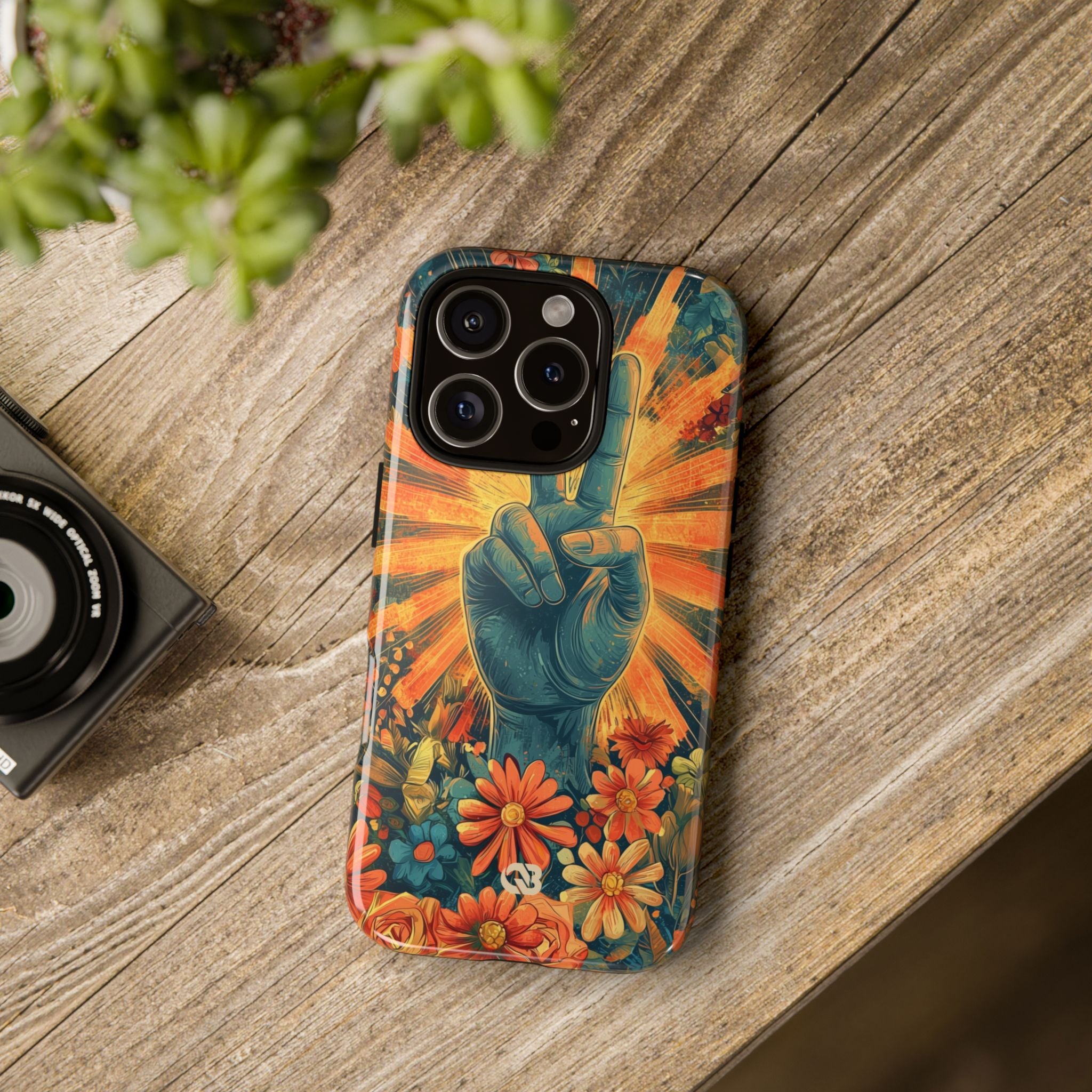 Radiant Peace Bloom · Tough Phone Case for iPhone