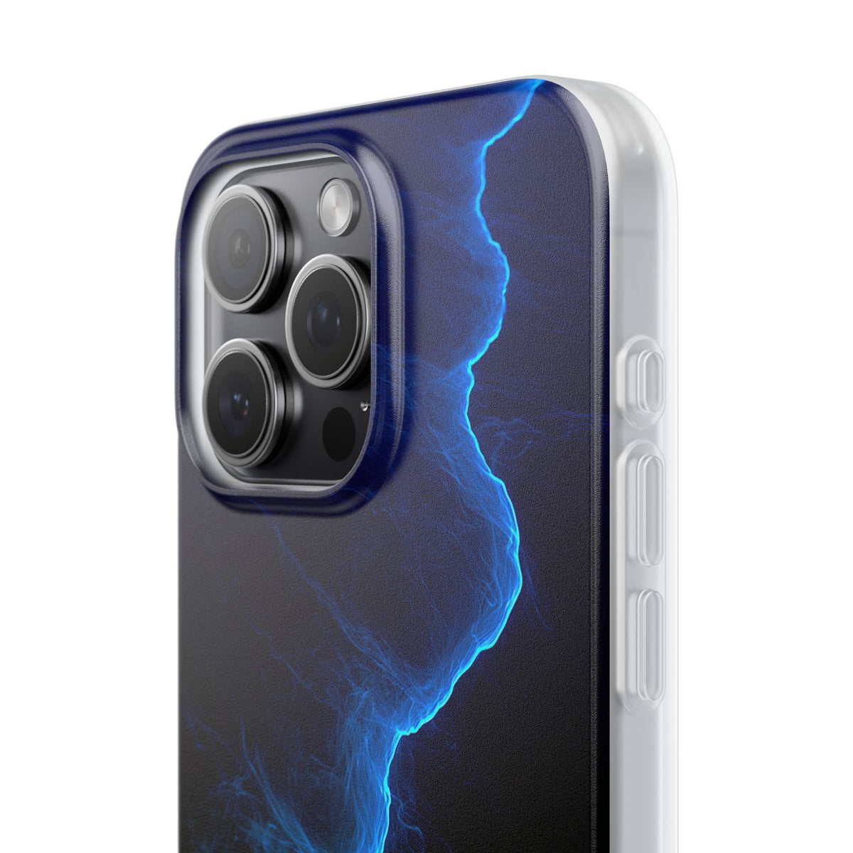 Electric Azure Drift · Lite Phone Case for iPhone · Blue