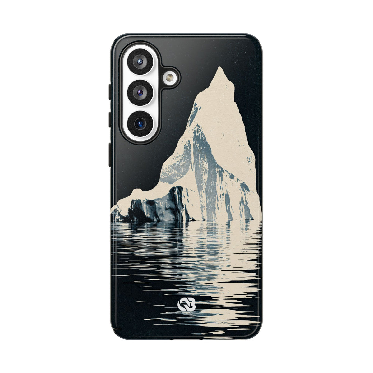 Blue Tough Phone Case for Samsung - Frozen Navy Monolith