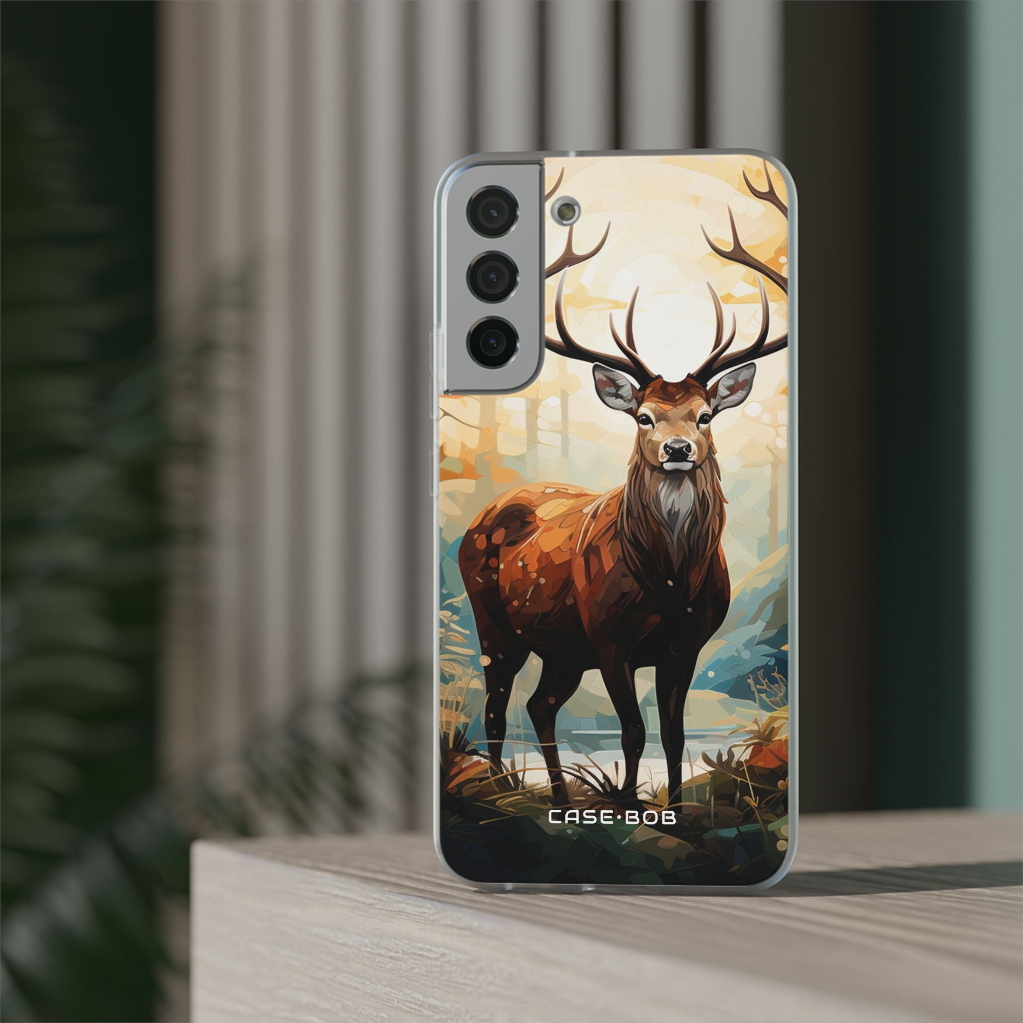 Glowing Stag Samsung S22 Plus Case - Soft - CASE•BOB