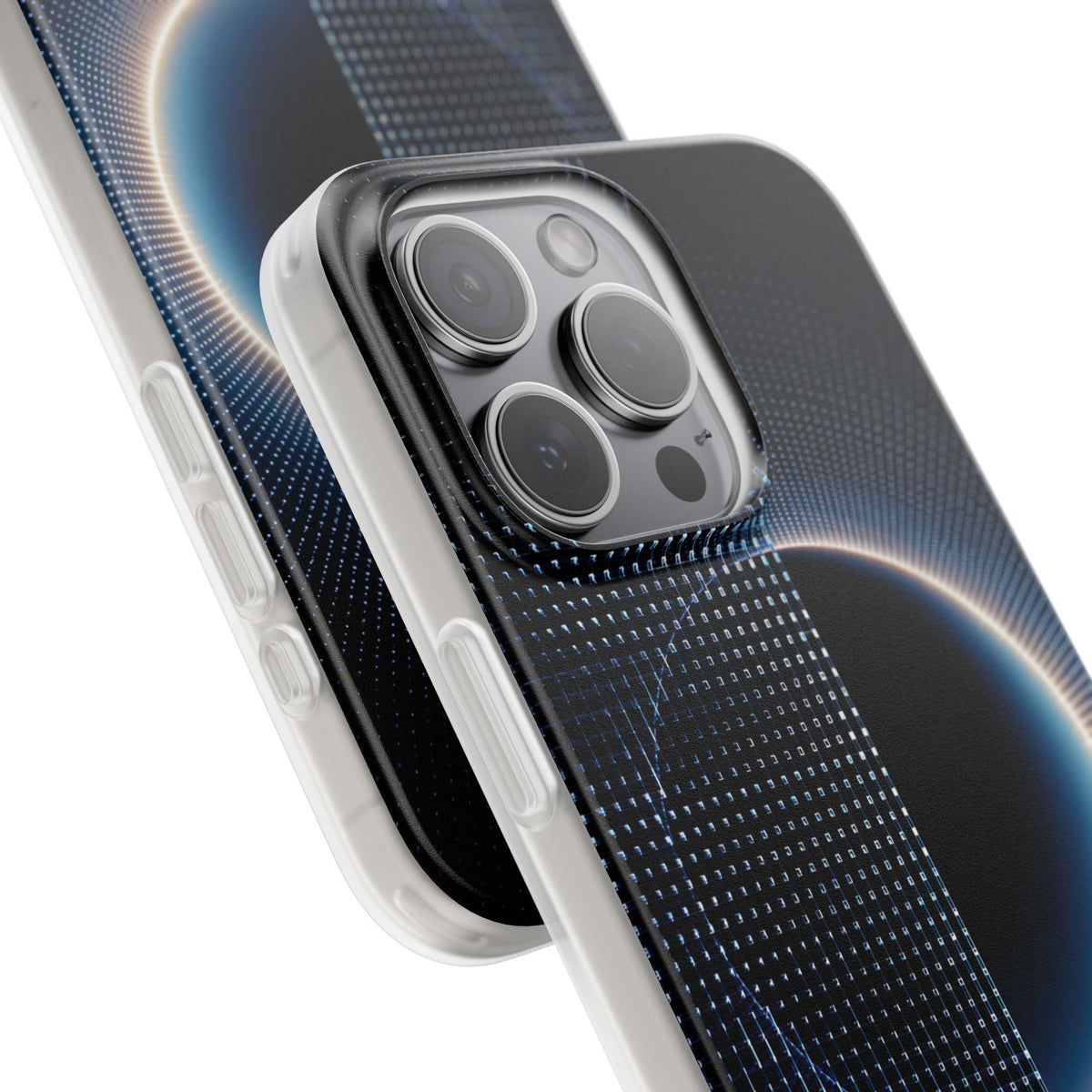 Luminous Meridian · Lite Phone Case for iPhone · Black