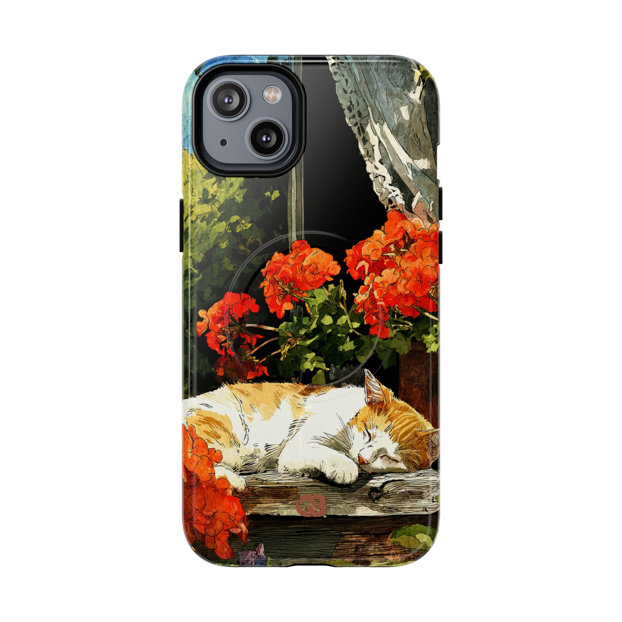 Sleeping Ginger Bloom · Tough+ Phone Case for iPhone · Magsafe
