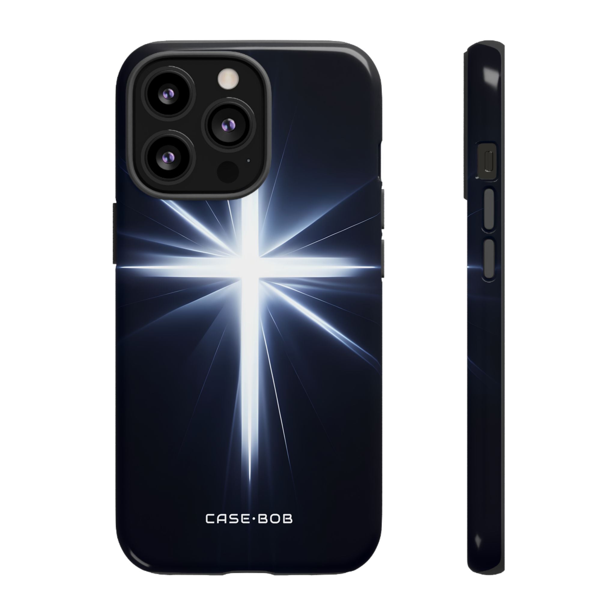 Gloeiende Crossburst iPhone 13 Pro Case - Tough