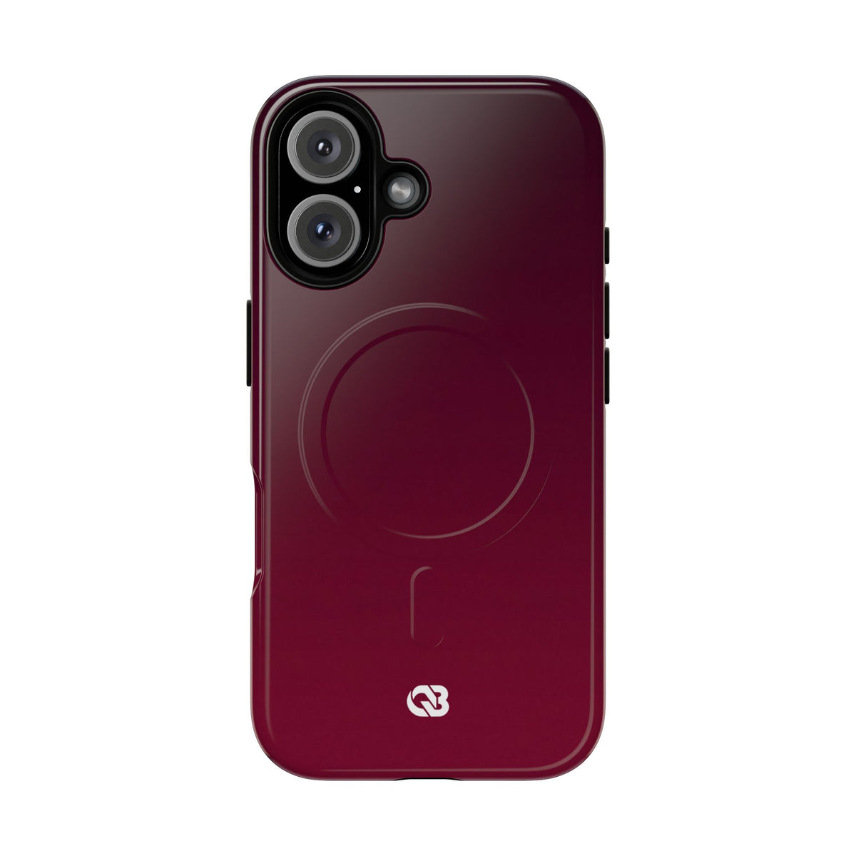 Red Tough 2.0 Magsafe Phone Case for iPhone - Deep Sangria Gradient