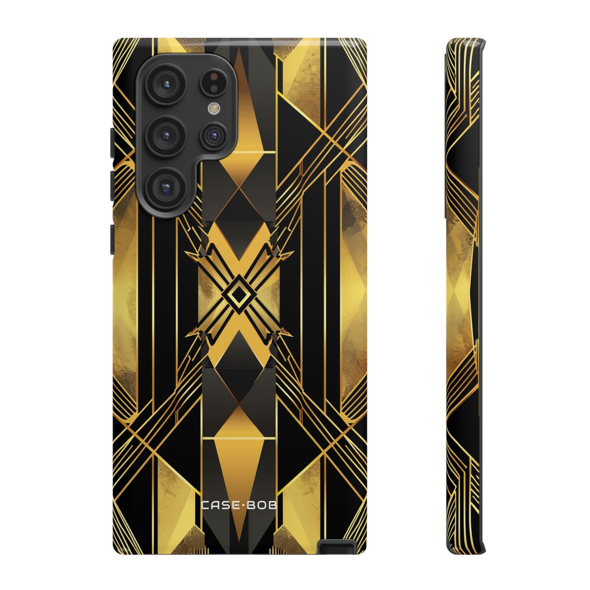 Golden Diamond Radiance Samsung S22 Ultra Case - Tough