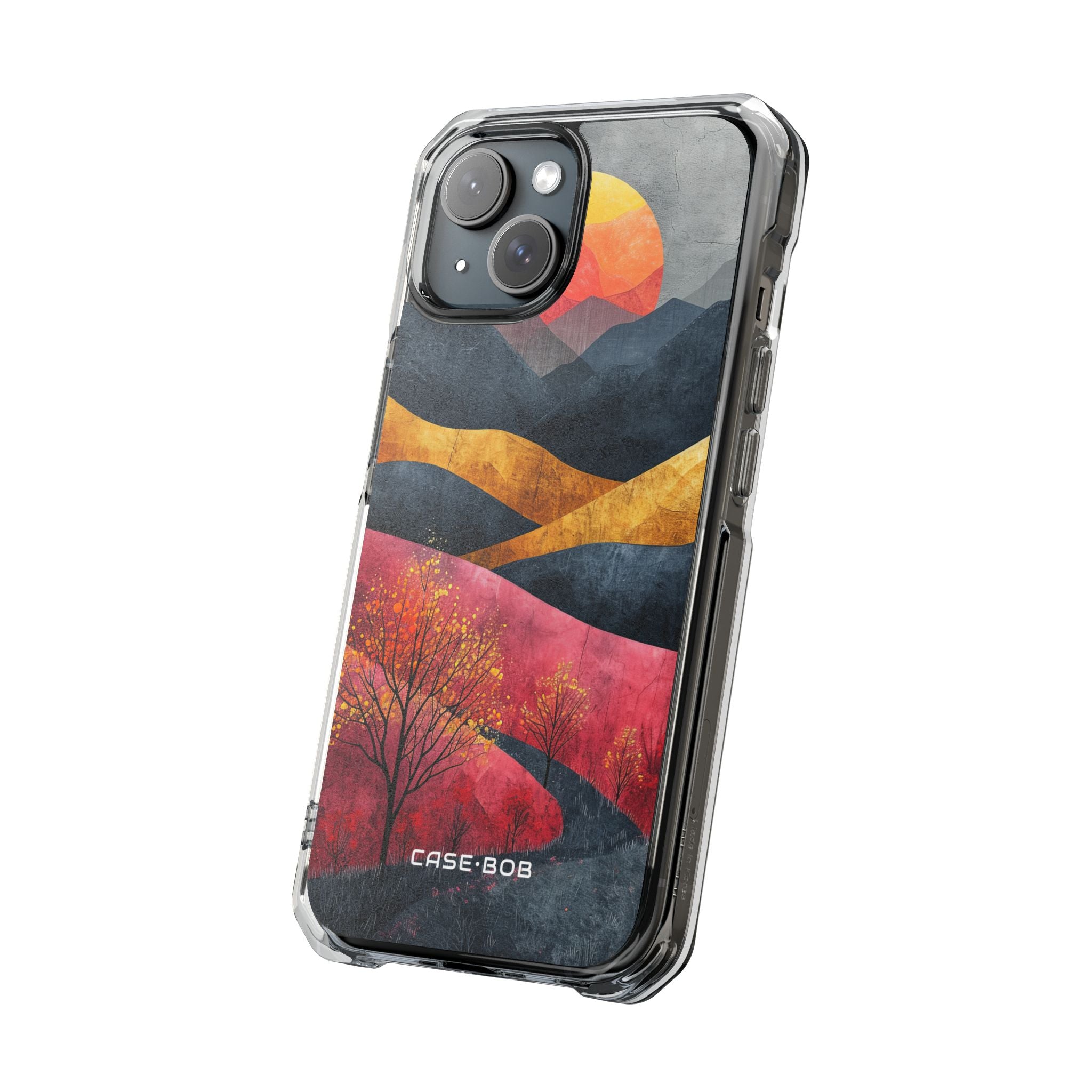 Sunset Mountains iPhone 15 Case - Impact