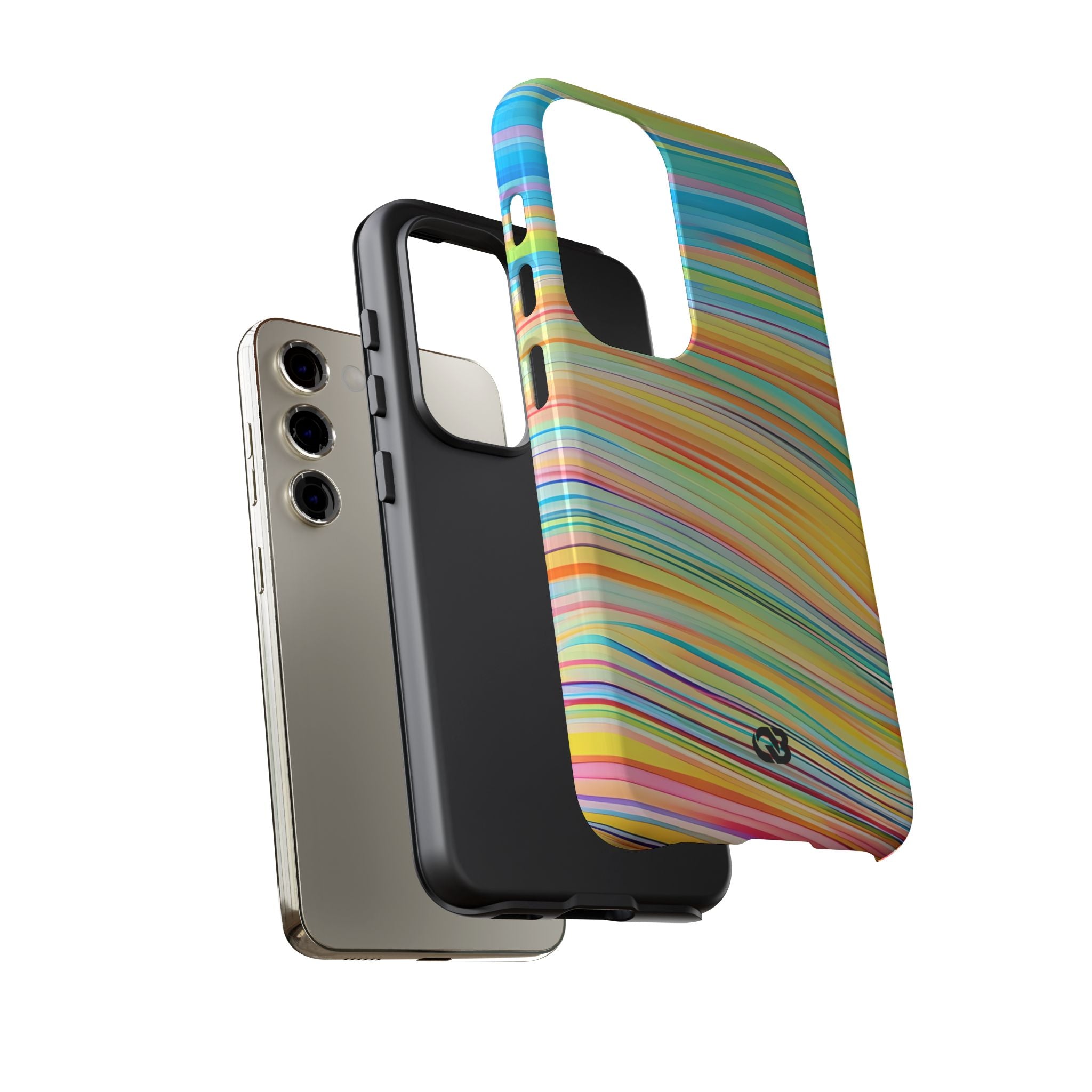 Prism Ribbon Flux · Tough Coque de téléphone pour Samsung