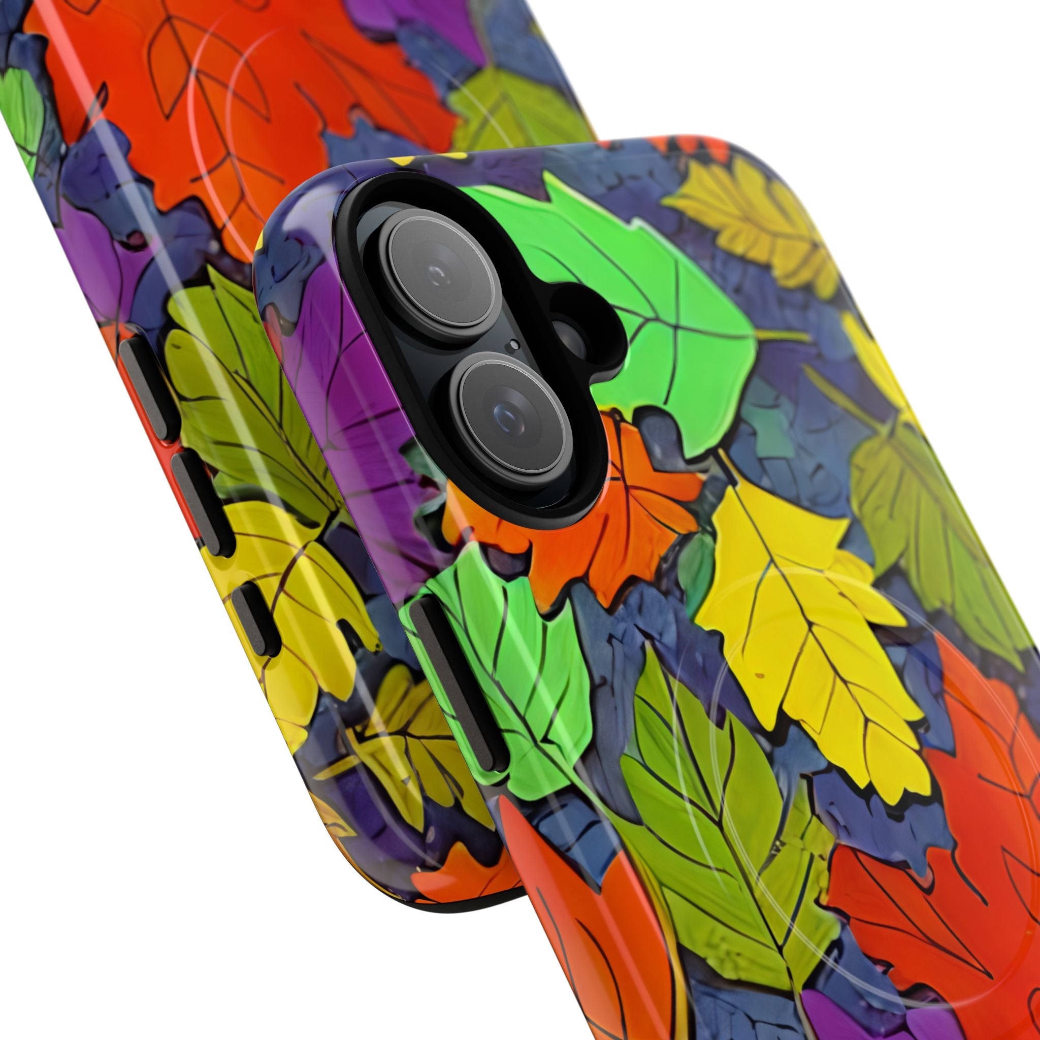 Vivid Leafburst iPhone 16 Plus Skal - Tough+