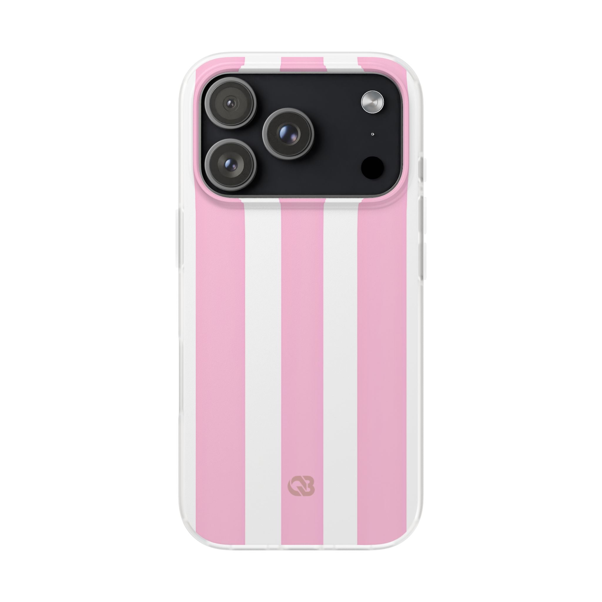 Soft Pink Stripe · Soft Phone Case for iPhone