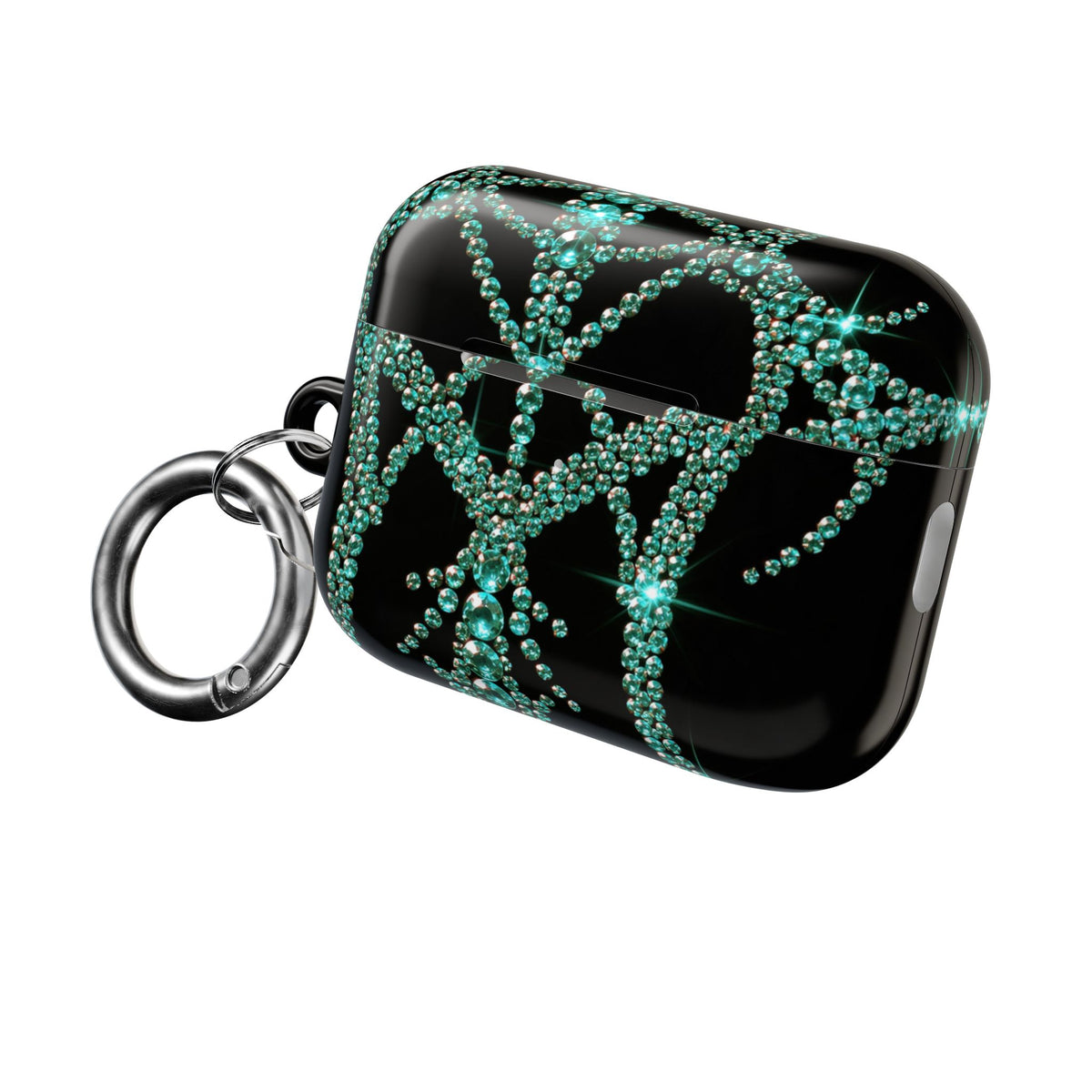Teal Cyber Sigil · Hard Case for AirPods & AirPods Pro · Teal
