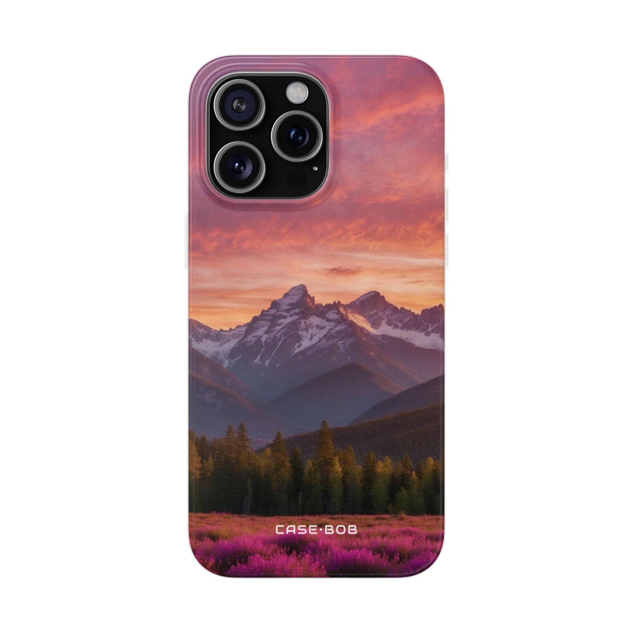 Snowcap Bloom iPhone 15 Pro Max Cover - Blød
