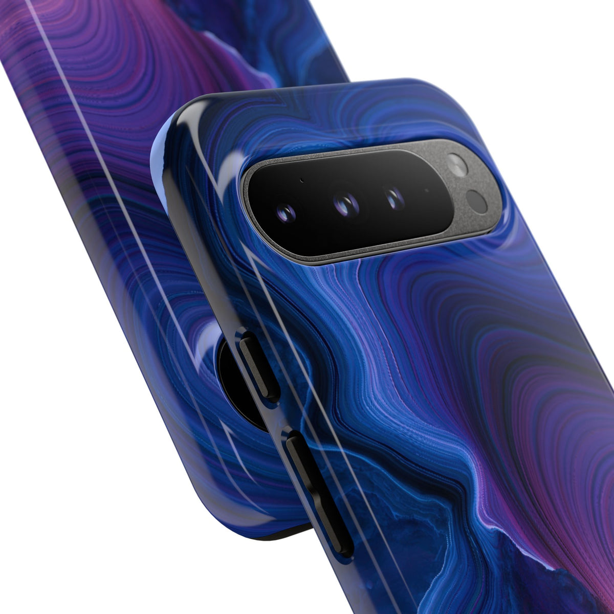 Radiant Strata · Tough Phone Case for Pixel · Blue
