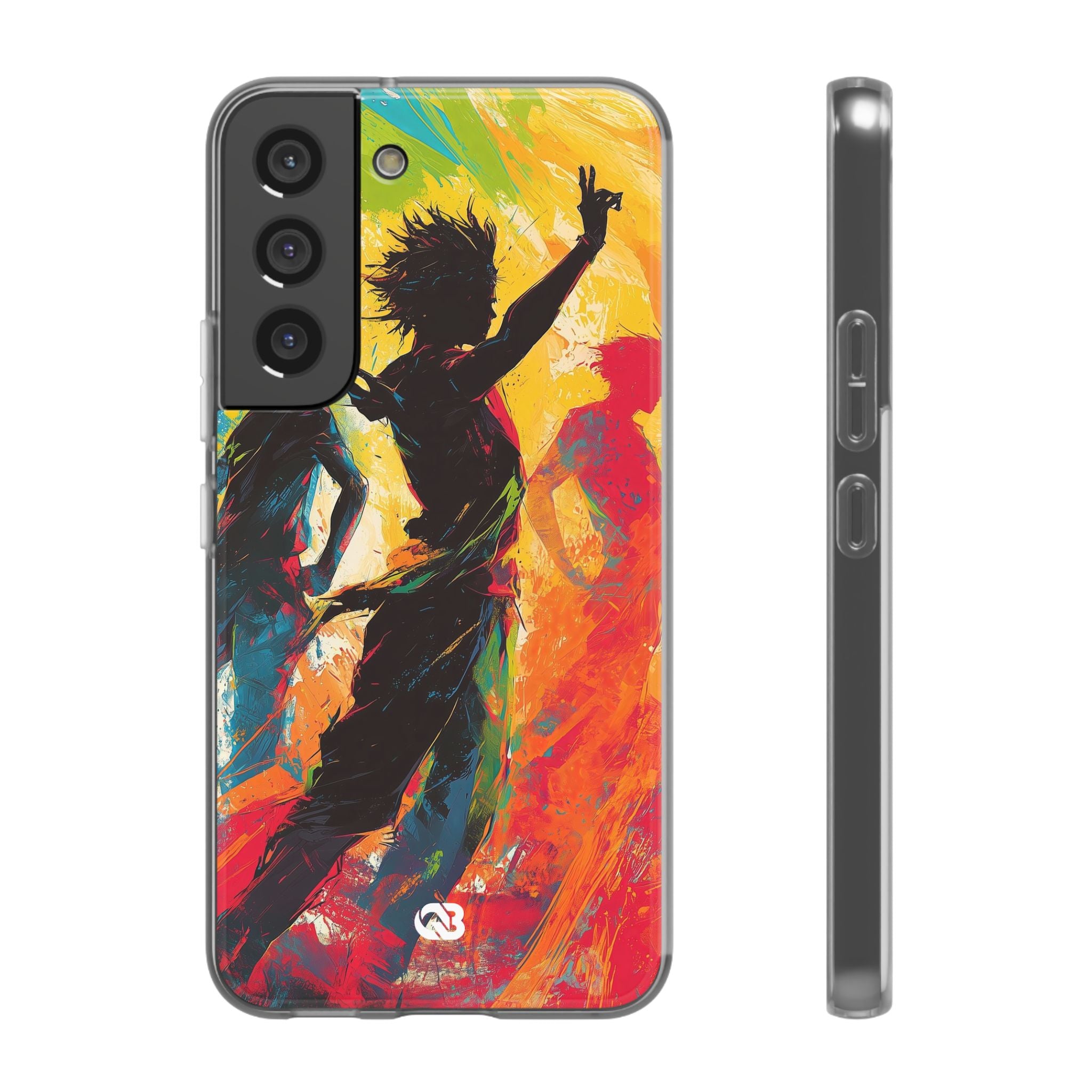 Electric Motion Blur · Soft Handyhülle für Samsung