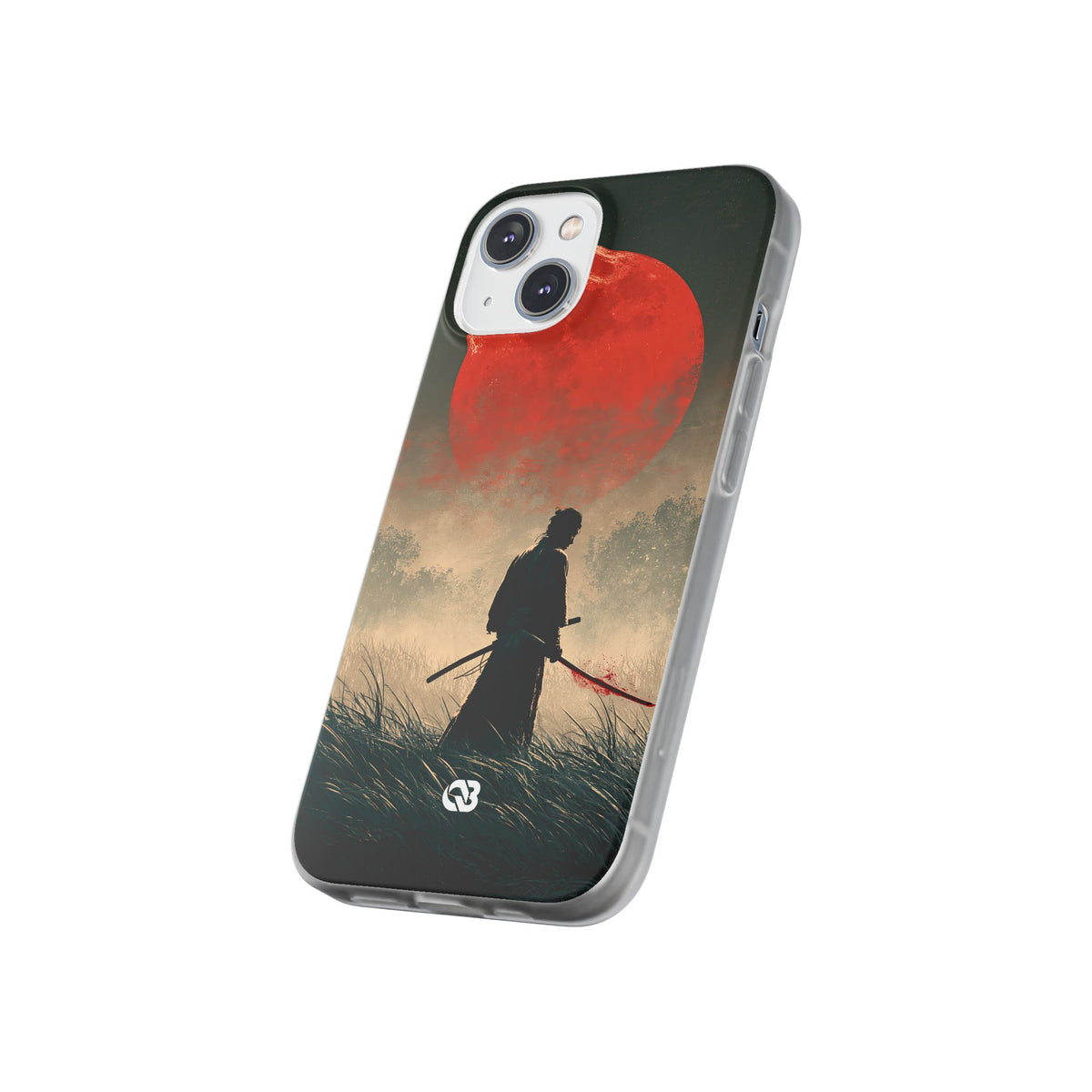 Crimson Moon Ronin · Lite Phone Case for iPhone · Red