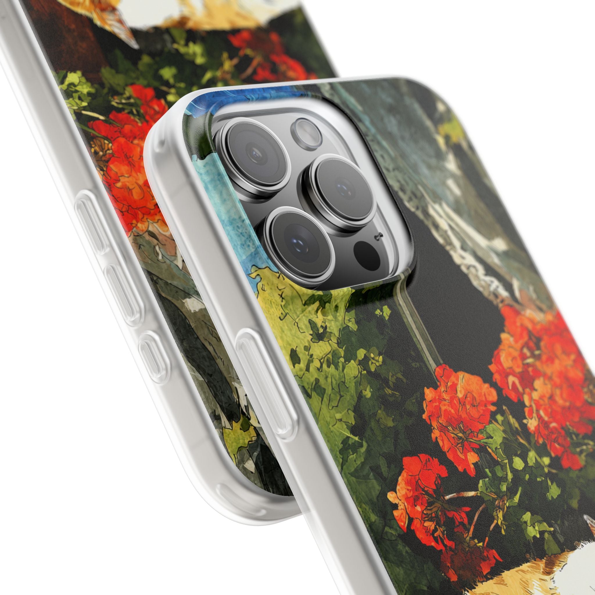 Sleeping Ginger Bloom · Soft Hoesje voor iPhone