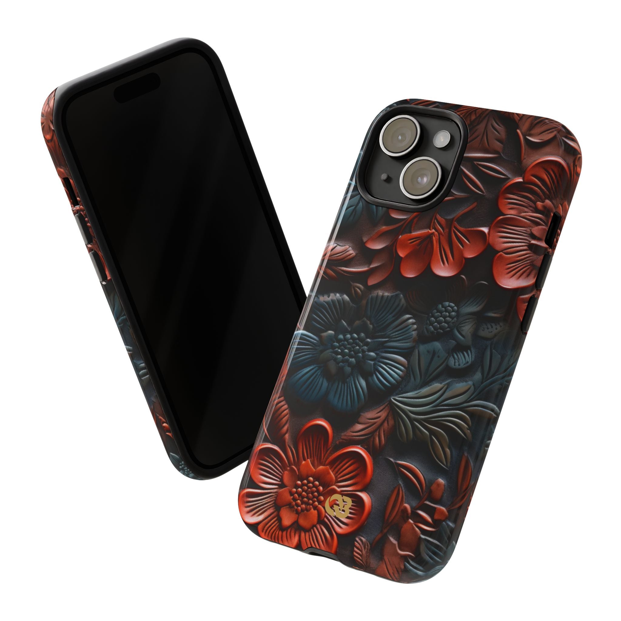 Carved Earth Bloom · Tough Handyhülle für iPhone