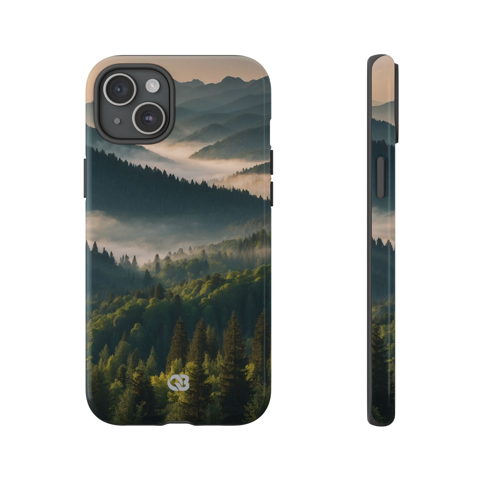 Foggy Mountain Ridge · Tough Phone Case for iPhone