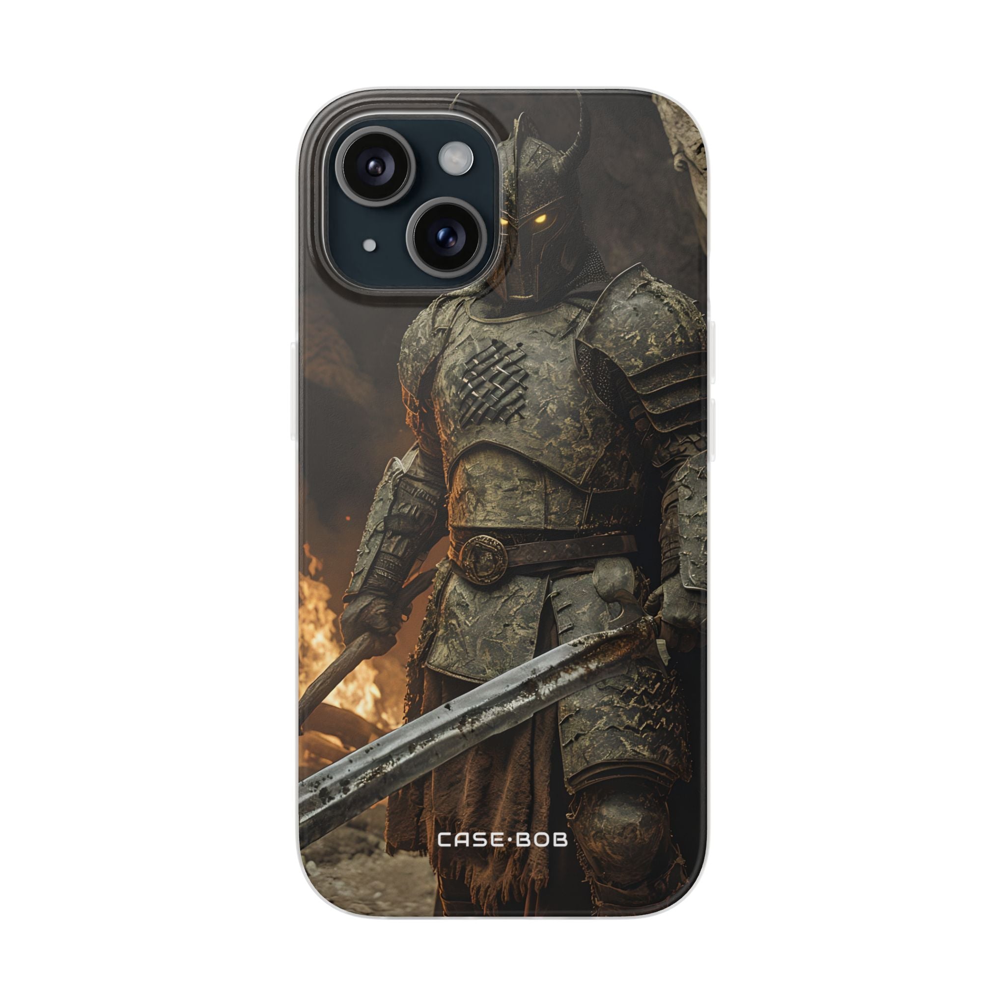 Horned Sentinel iPhone 15 Case - Soft