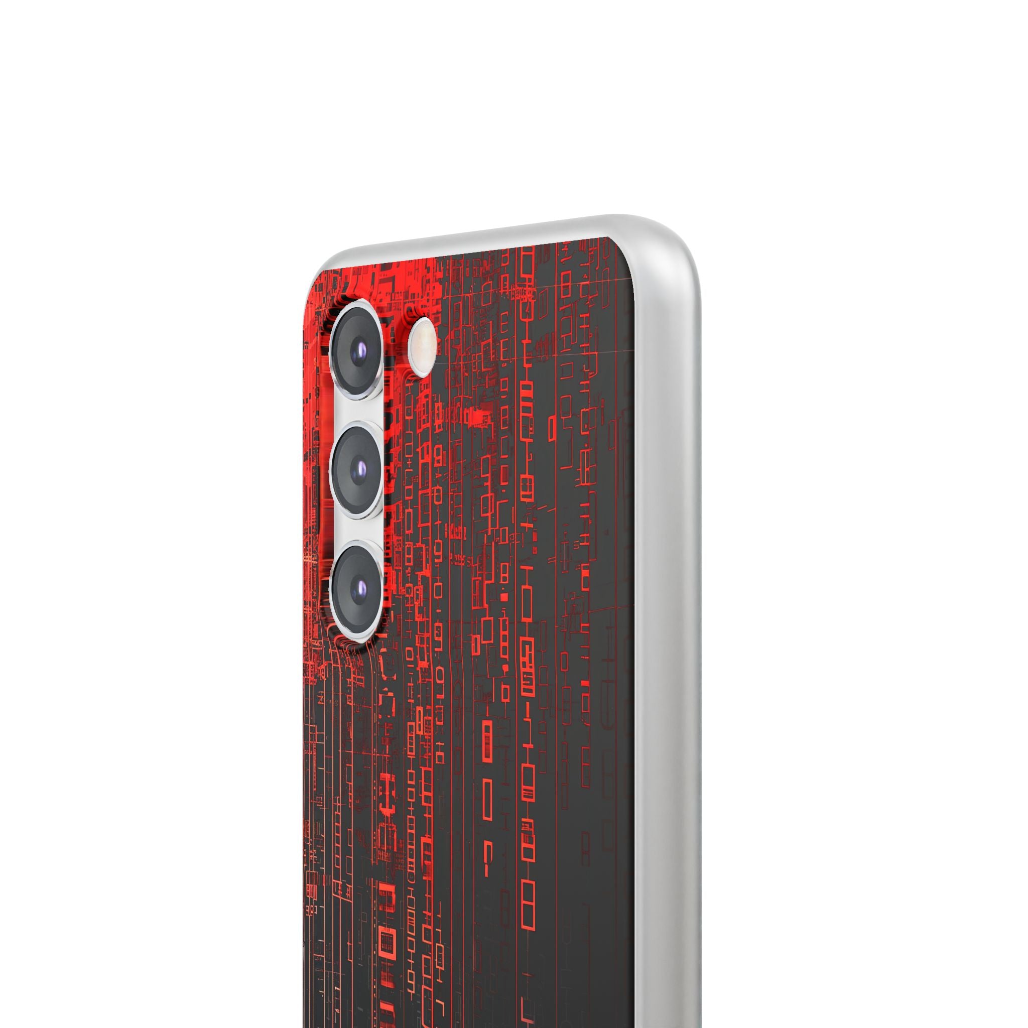 Crimson Glyphs Samsung S23 Case - Soft