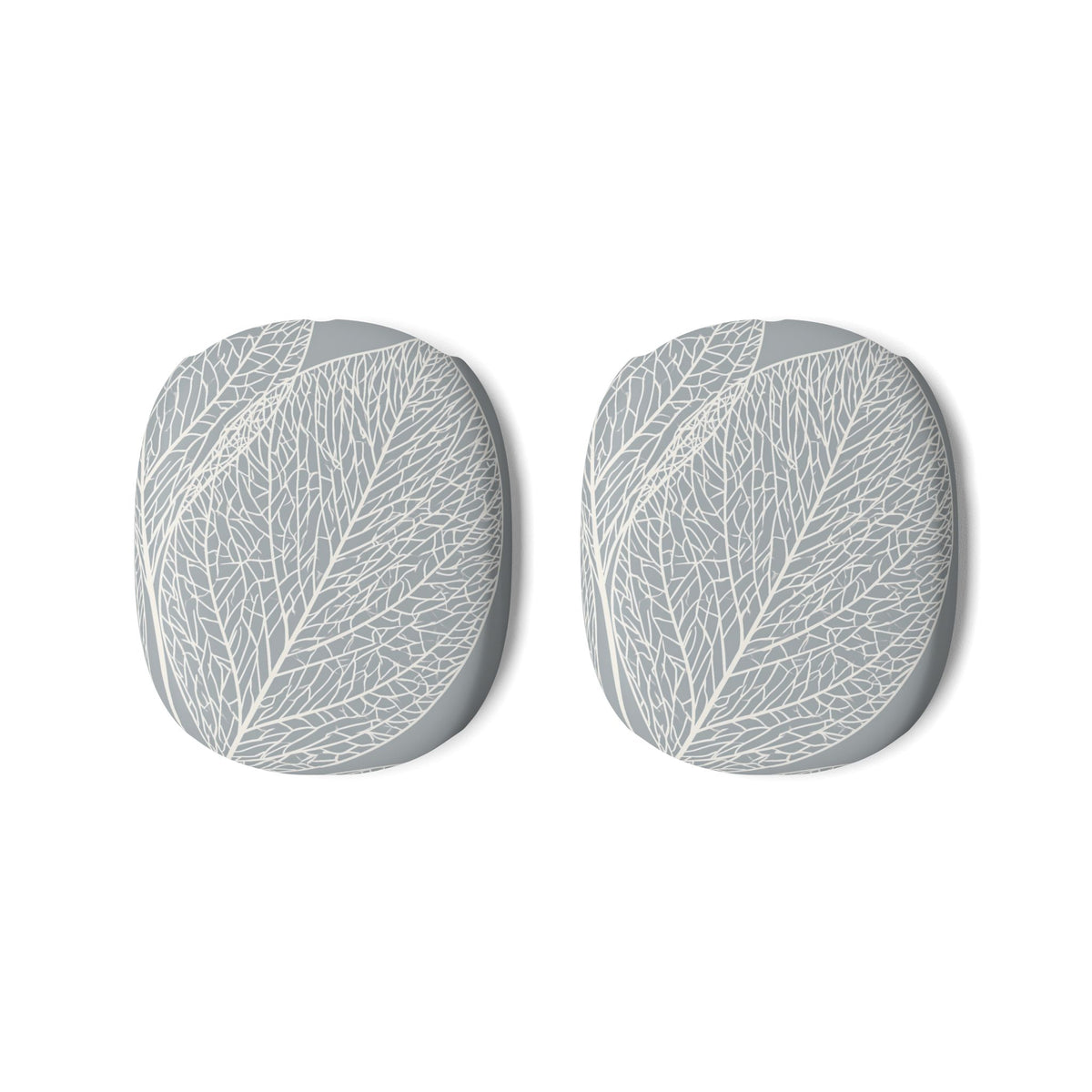 Minimal Leaf Skeleton · Hard Case for AirPods Max · Grey