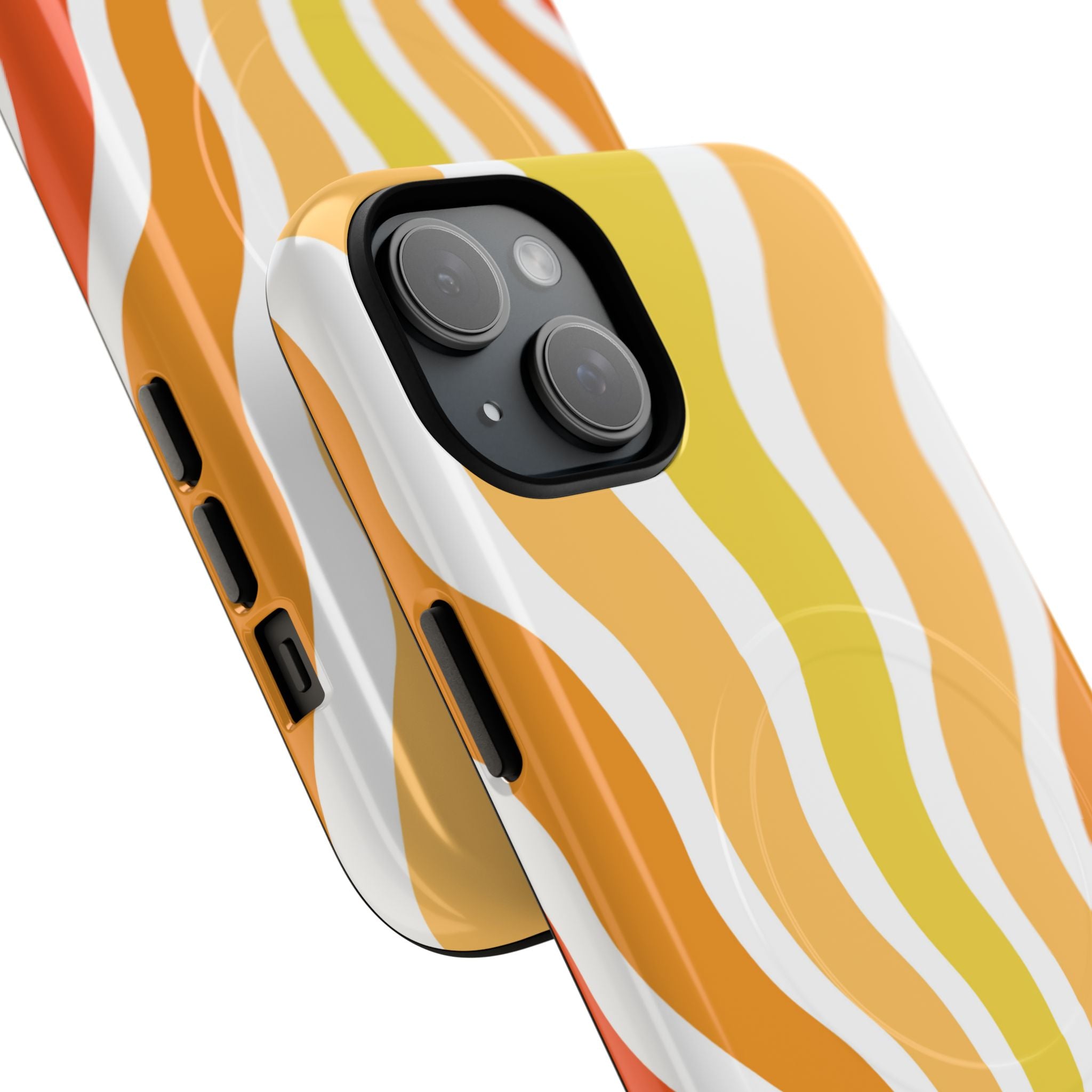 Amber Solar Waves · Tough+ Phone Case for iPhone · Magsafe