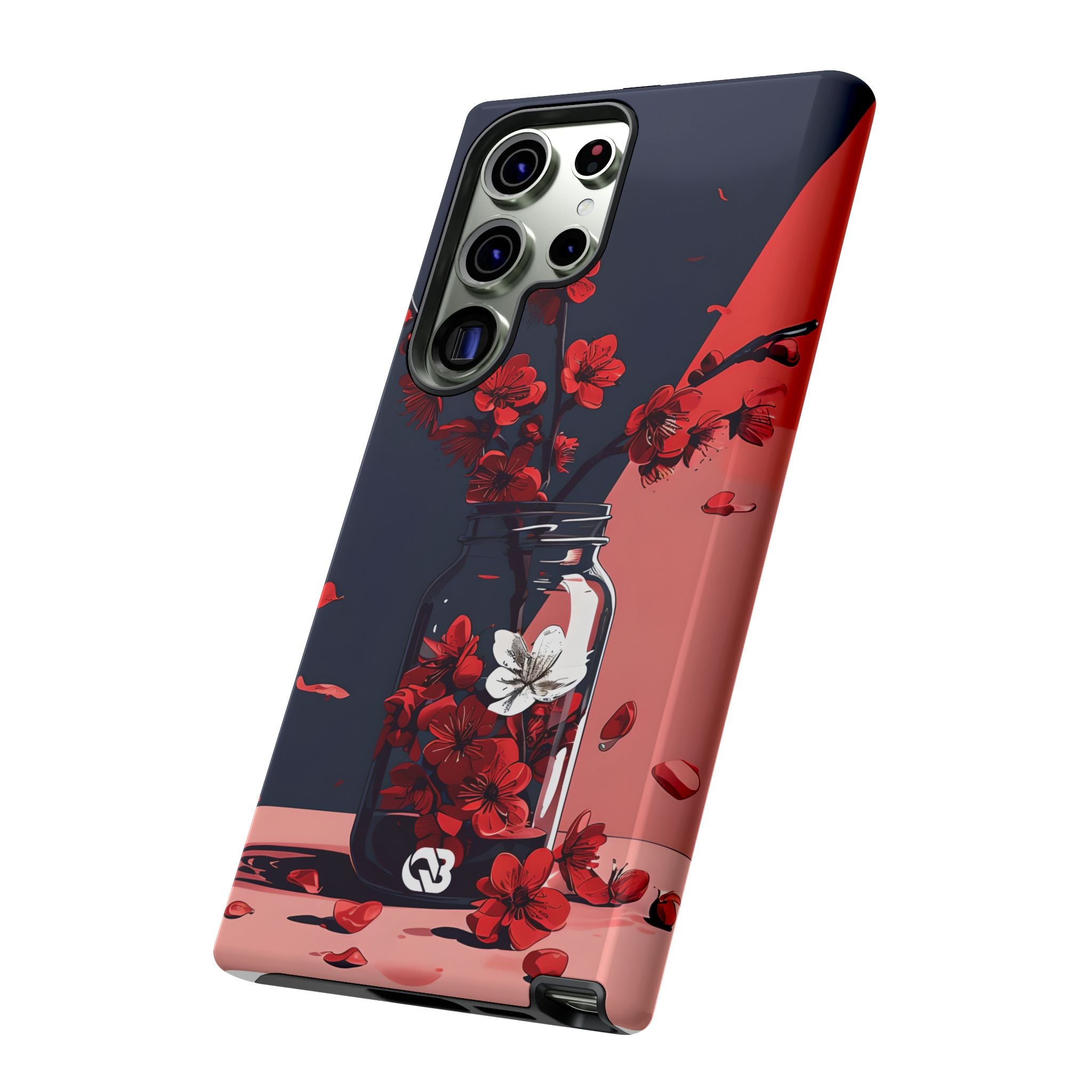 Crimson Blossom Jar · Tough etui na telefon Samsung