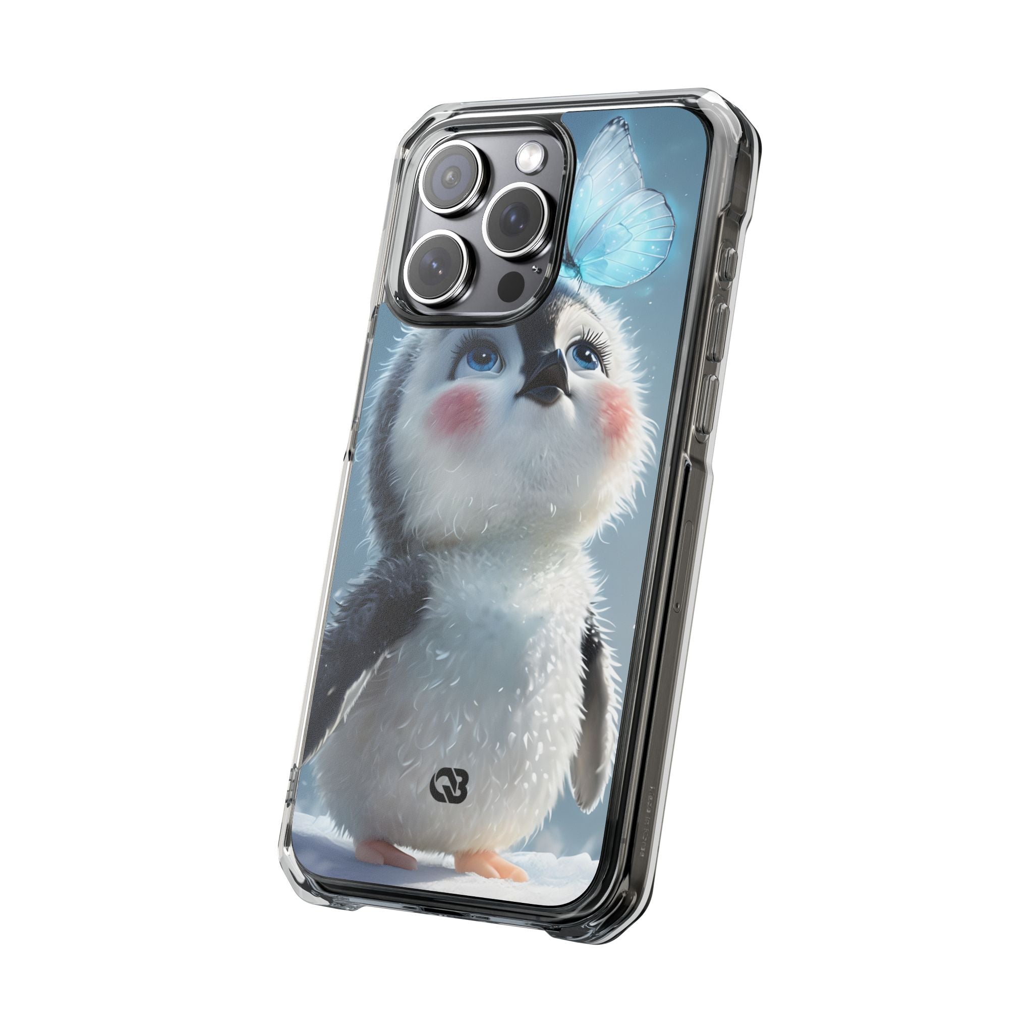 Frosty Penguin Glow · Impact Custodia per iPhone · Magsafe