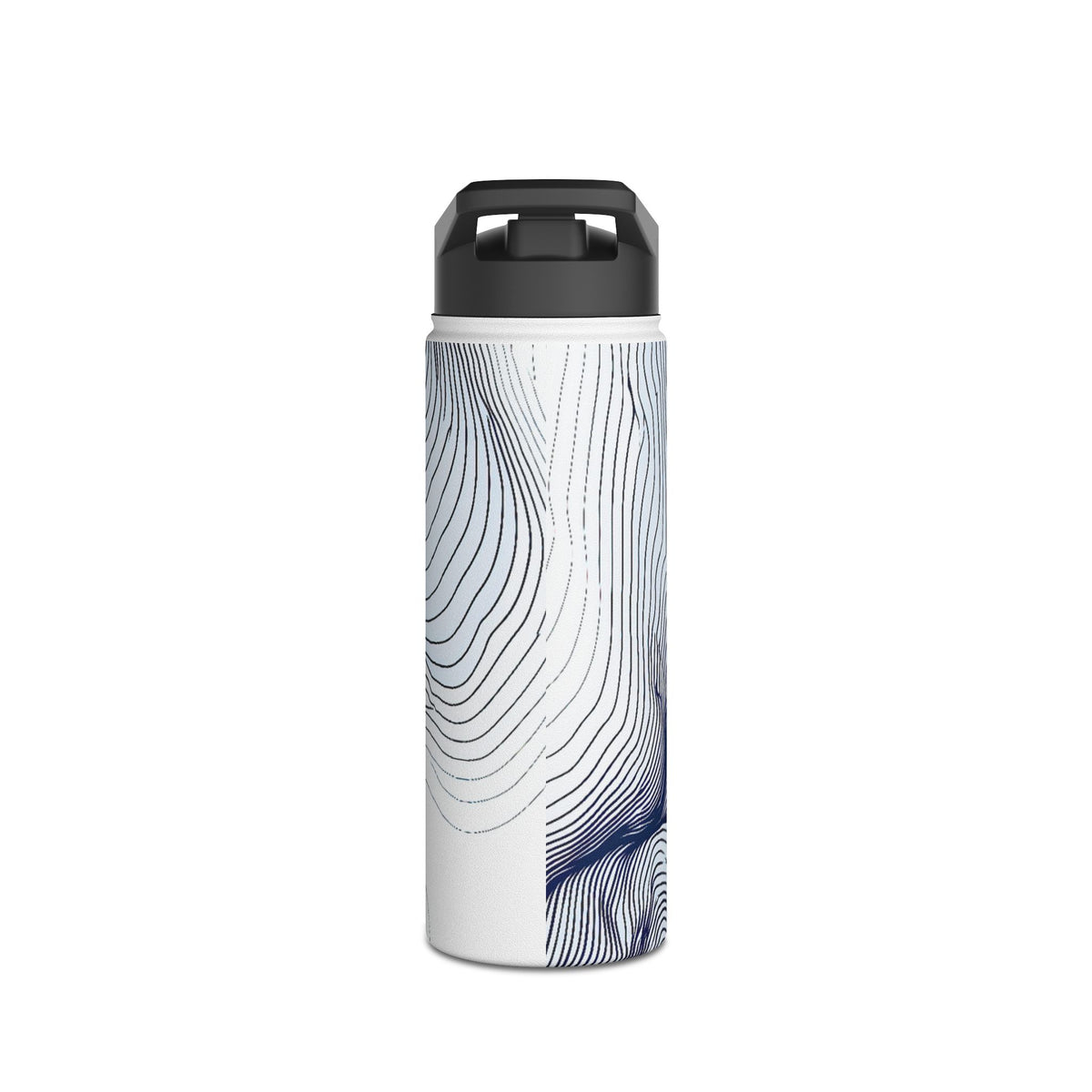 Nordic Ridge Contour · Insulated Water Bottle · White