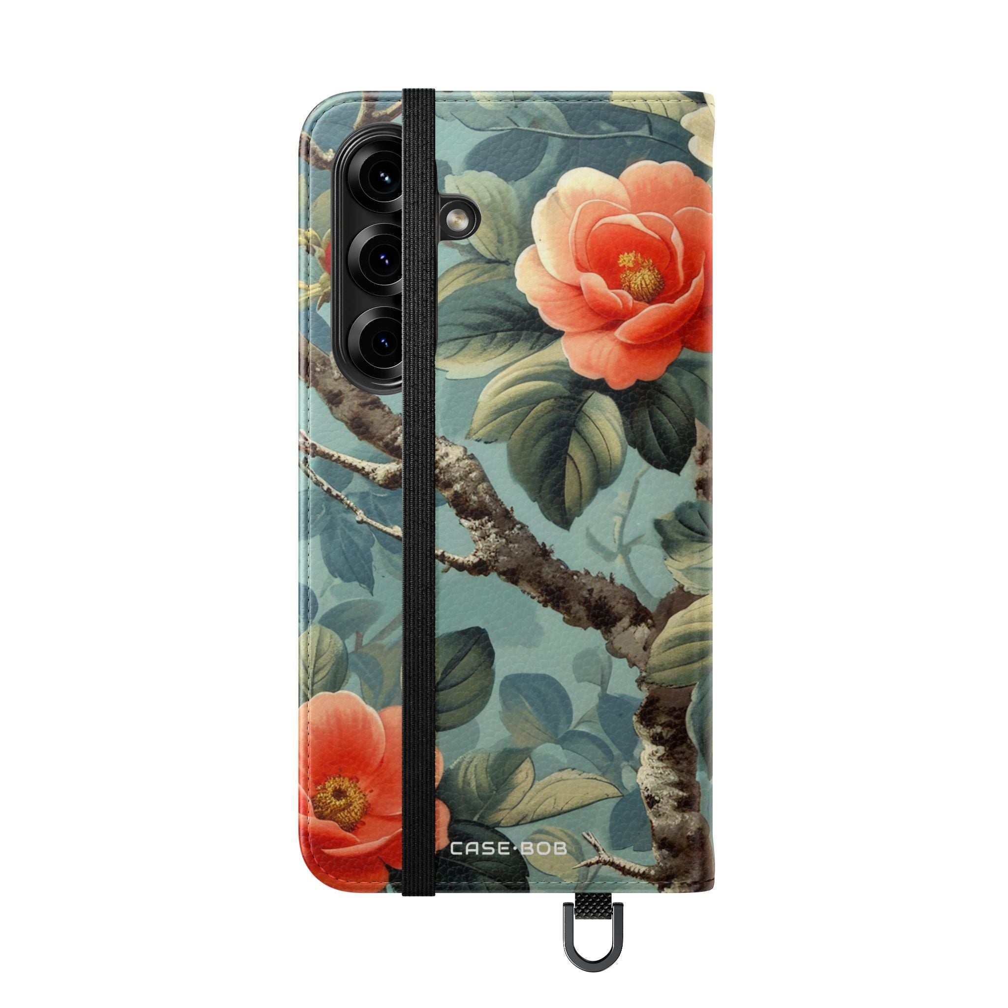 Pink Camellia - Samsung S25 Case - Wallet