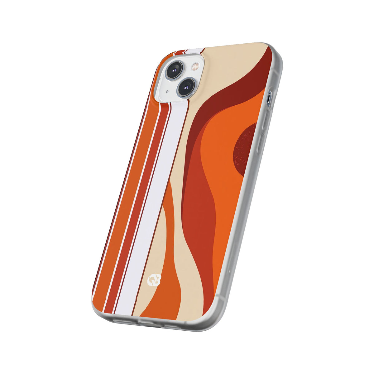 Terracotta Strata · Lite Phone Case for iPhone · Orange