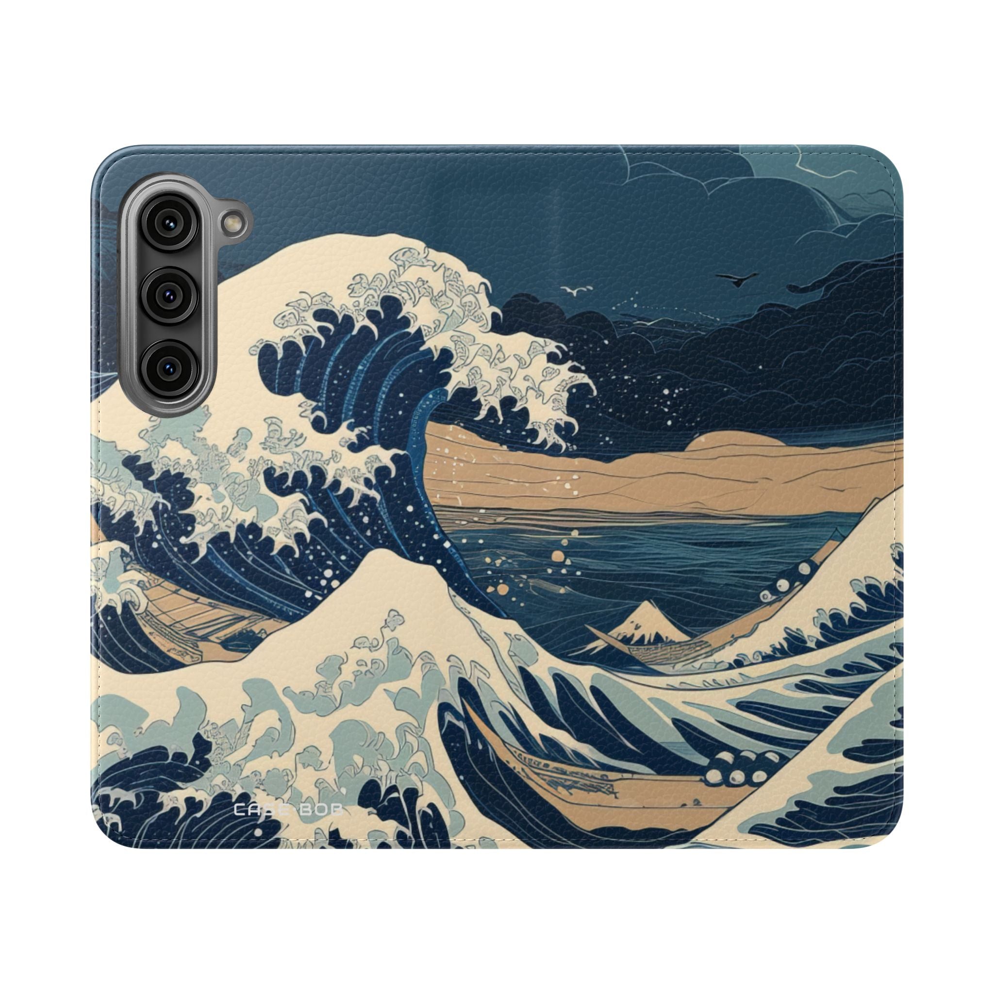Cresting Navy Wave - Samsung S23 Cover - Pung