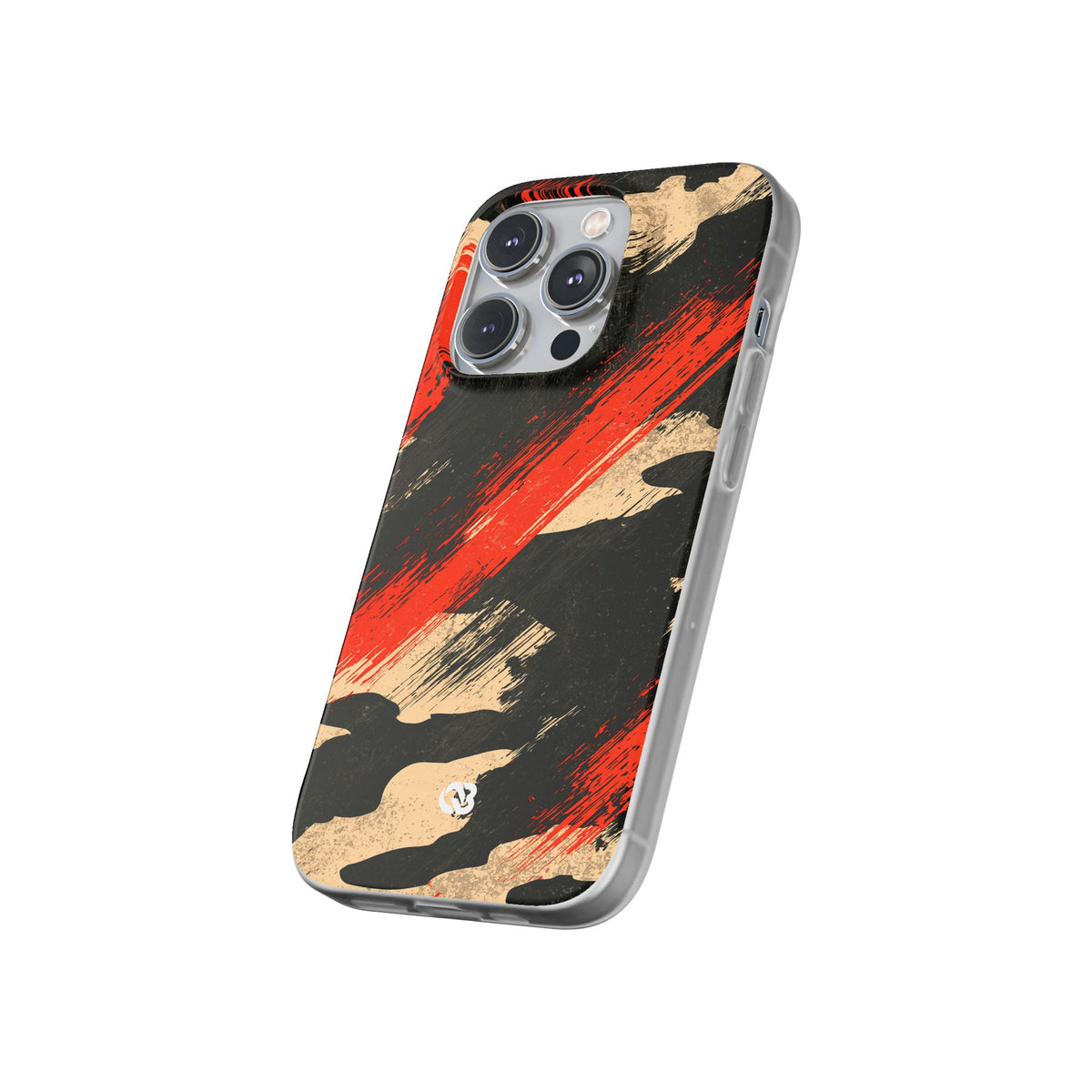 Urban Slash Camo · Lite Phone Case for iPhone · Black